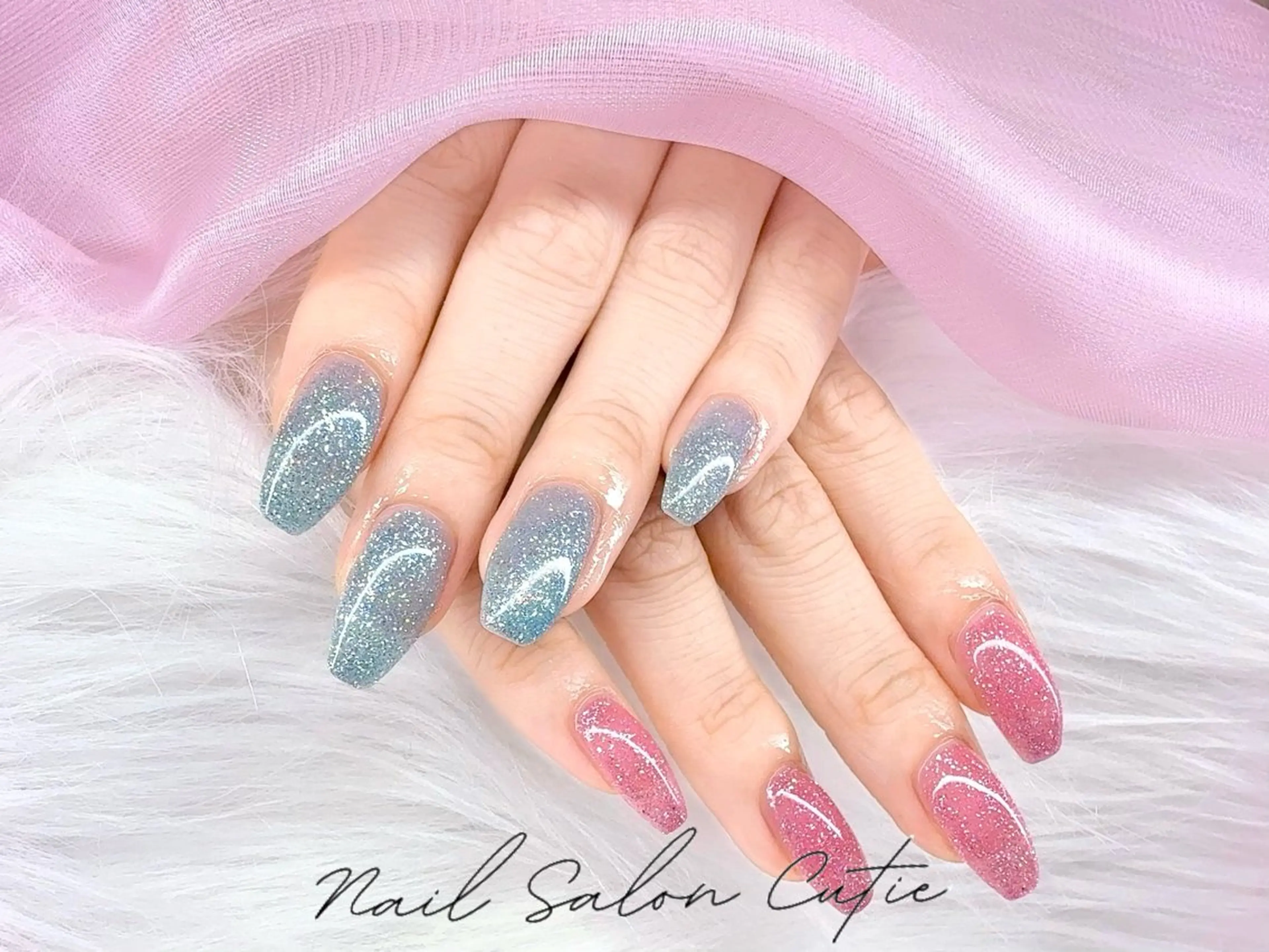 ネイル ジェルネイル ハート 韓国ネイル 持ち込み オフィスネイル ハンドネイル 池袋ワンホンネイル SALE実施中のネイルデザイン