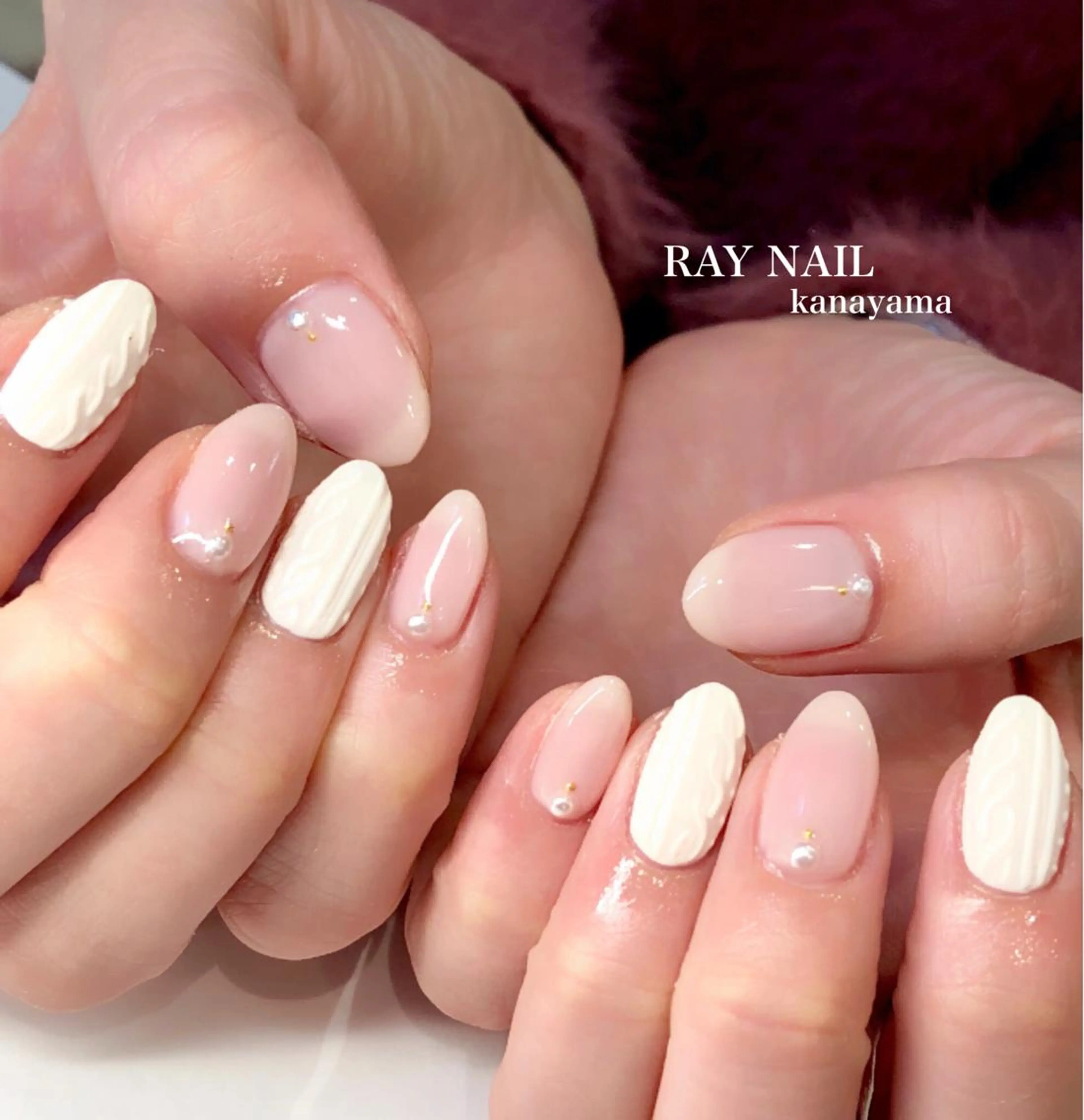 ネイル シンプルネイル Arowa 伊田のネイルデザイン