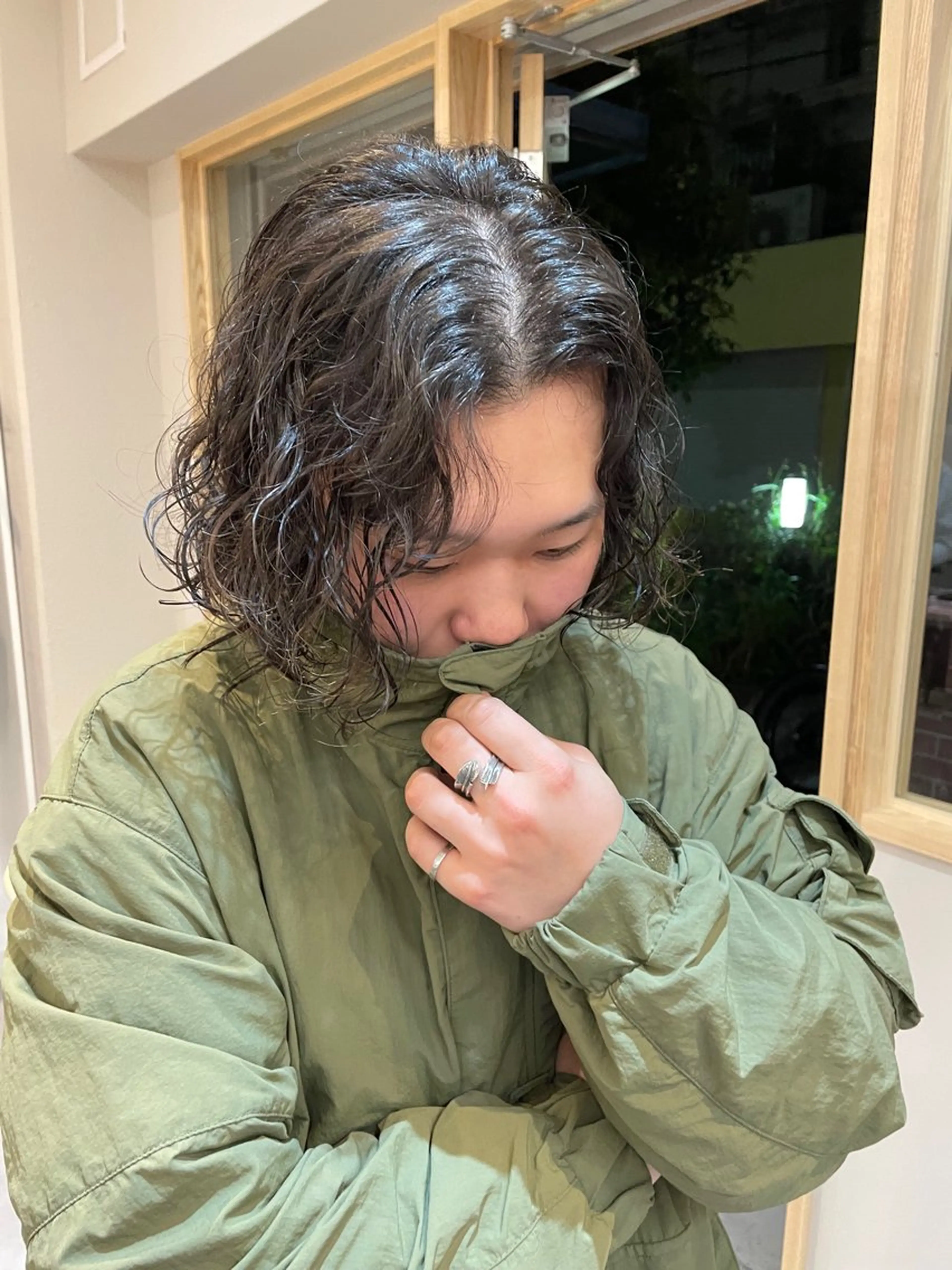 パーマ メンズ カット パーマ トリートメント cope'u moneのヘアスタイル