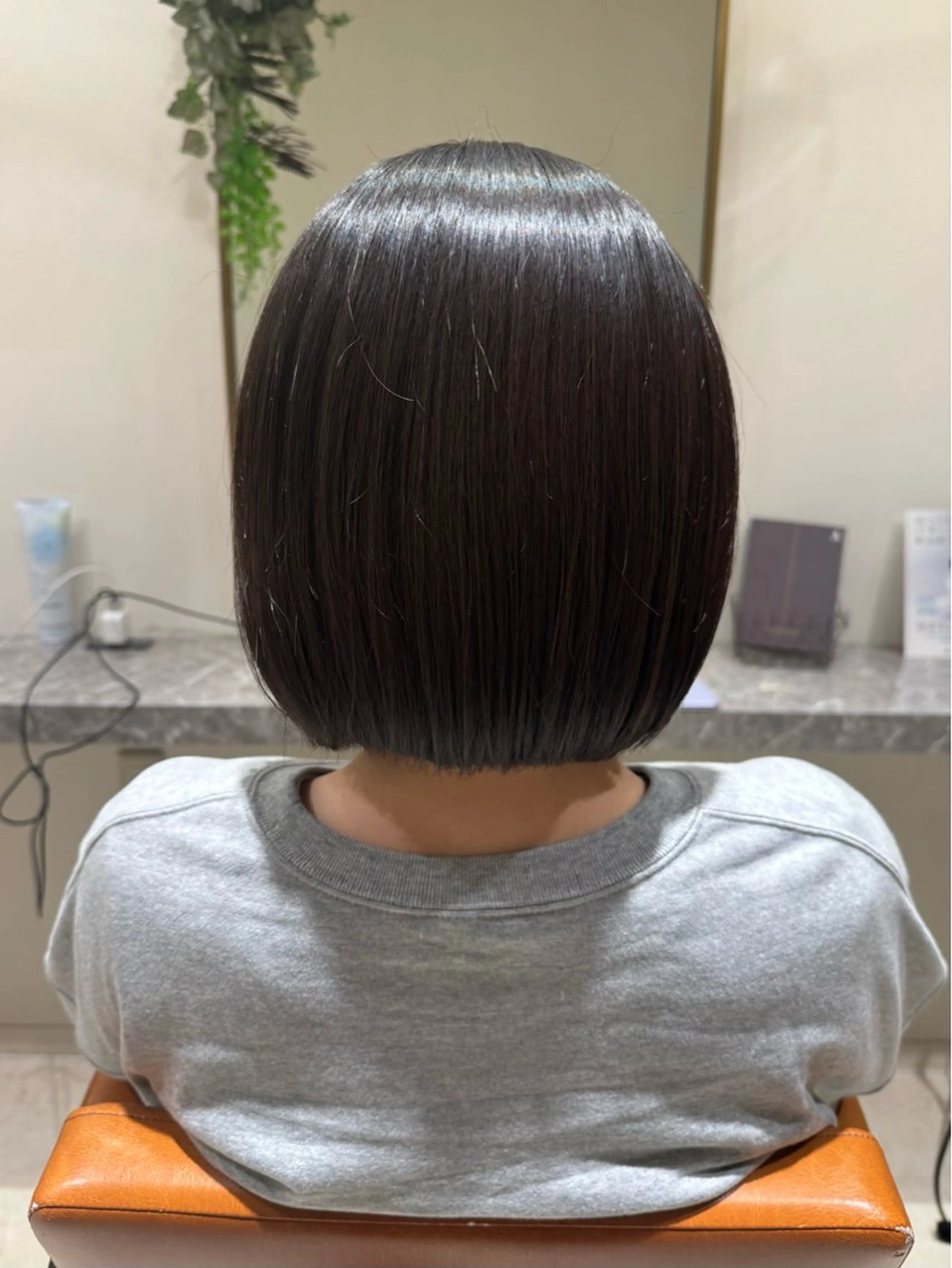 ショート パーマ カット 縮毛矯正 暖色/ベージュ/ メンズ/鈴木彩のヘアスタイル