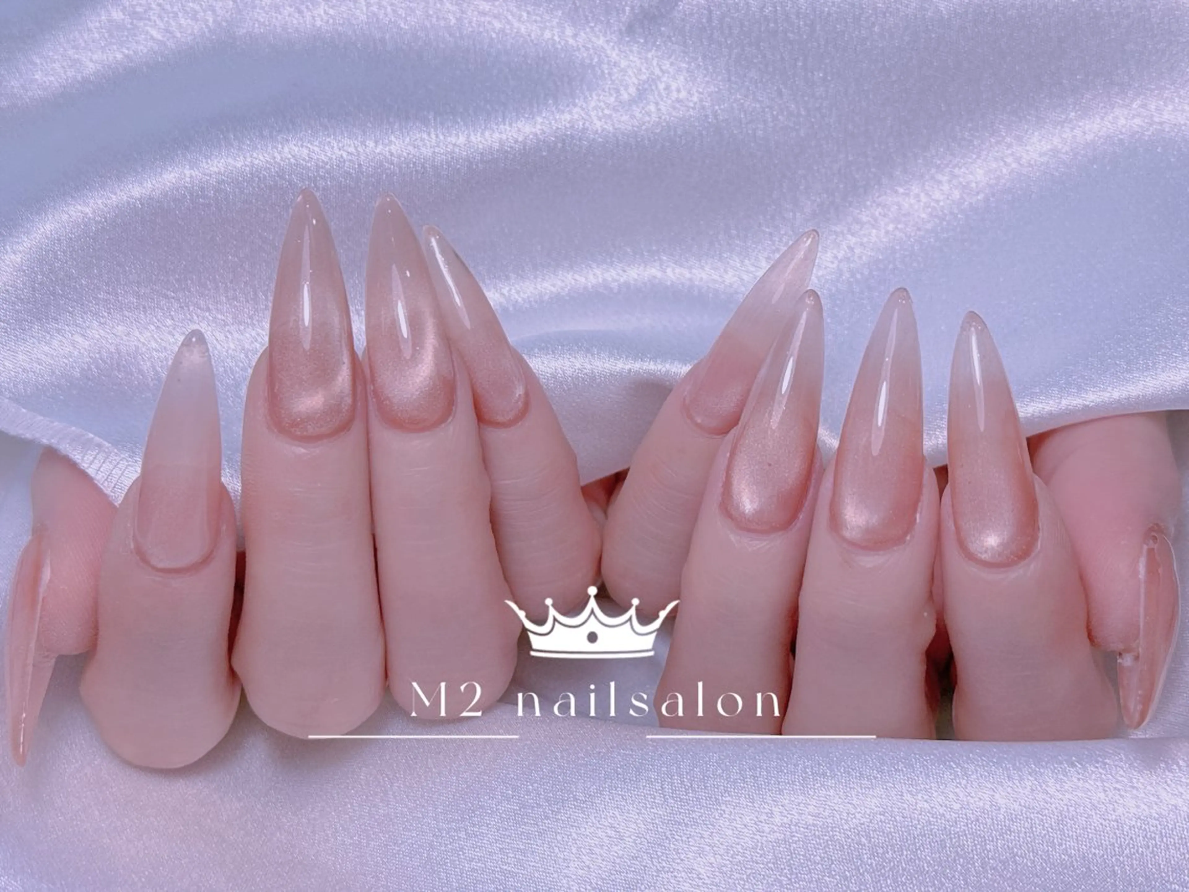 ネイル ハンドネイル 長さだし専門店 M2　rikaのネイルデザイン