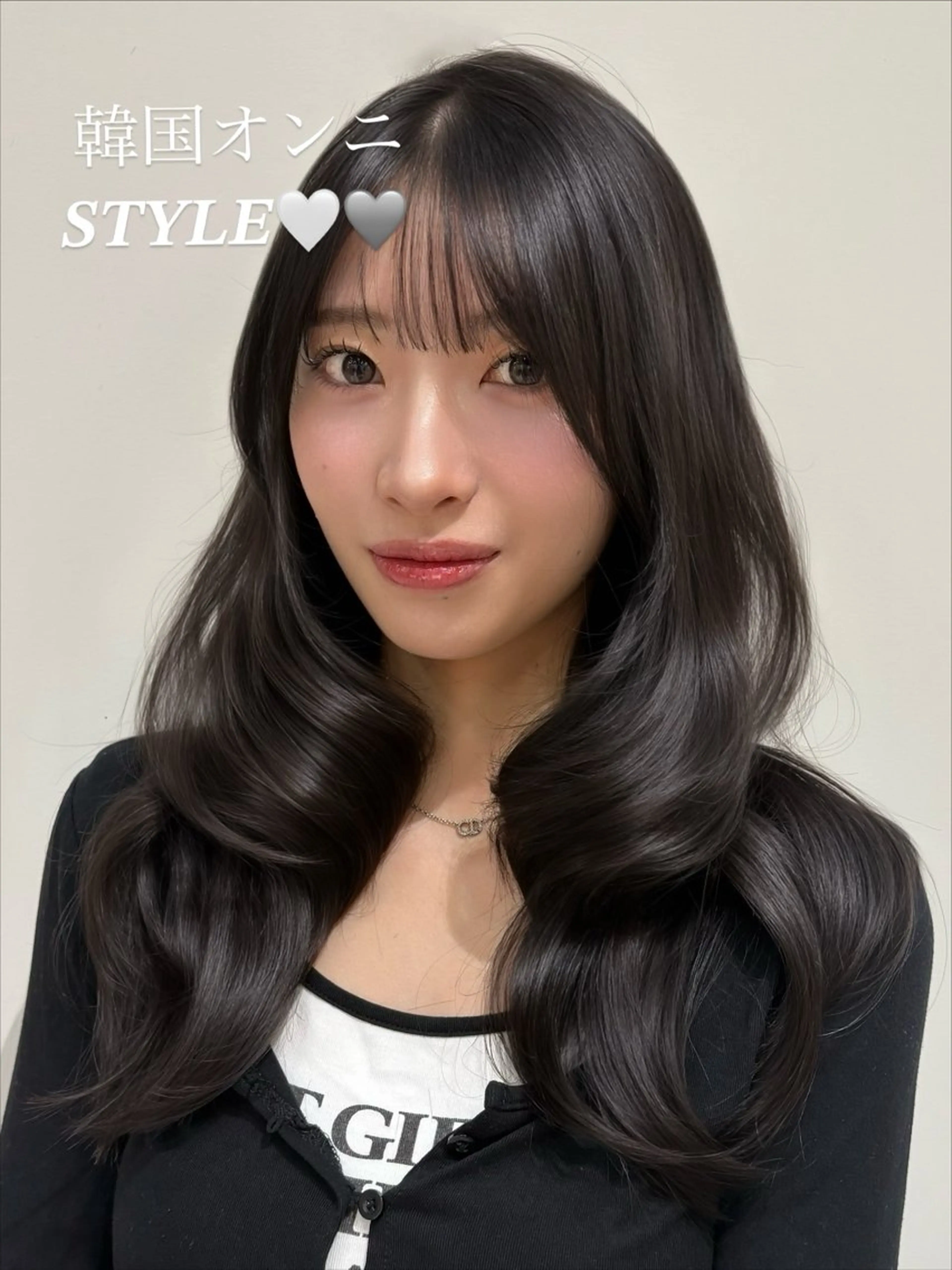 ロング レイヤーカット 中韓style 💄🤍愛子🇨🇳のヘアスタイル