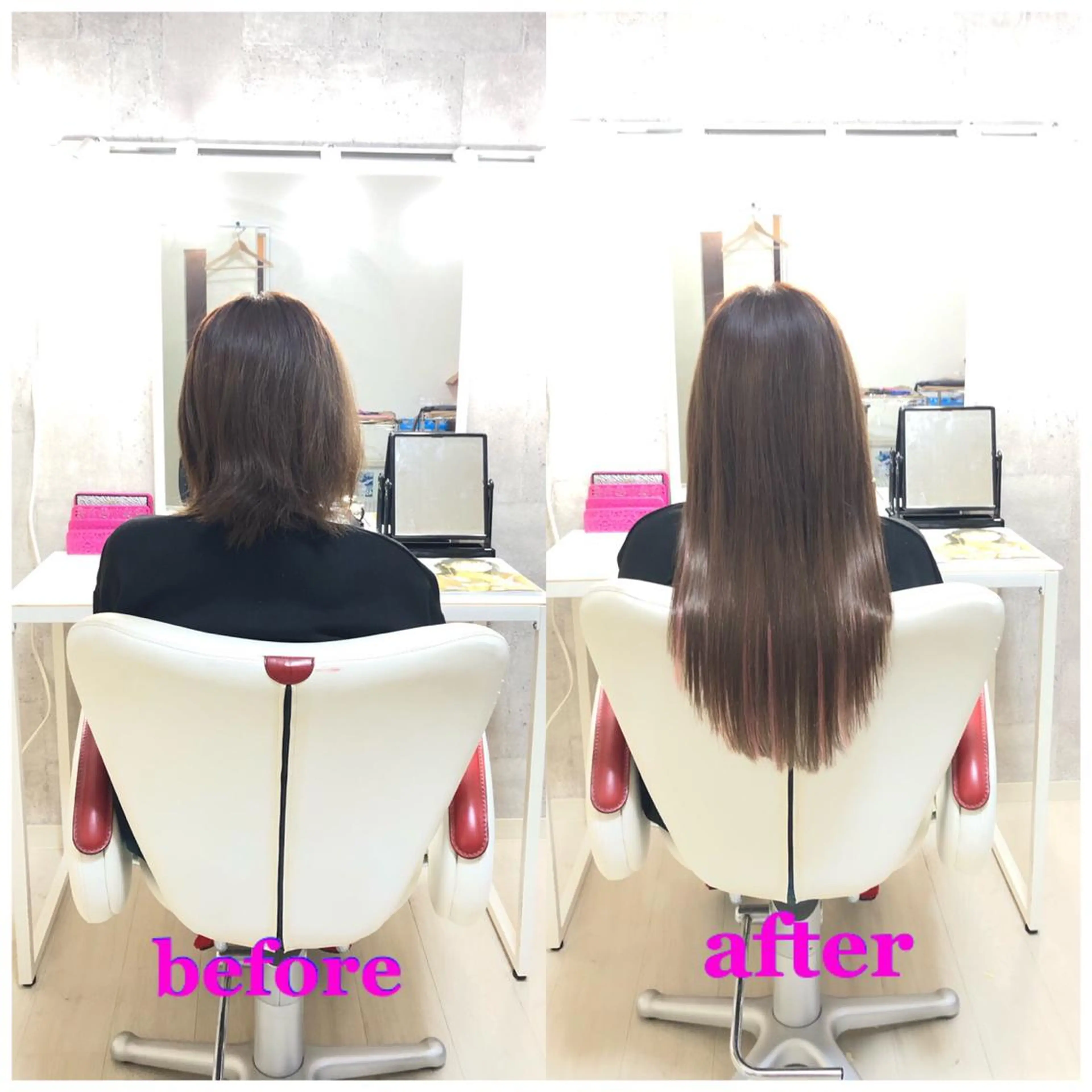 ロング エクステ 🌸ドレスアップ 心斎橋店🌸のヘアスタイル