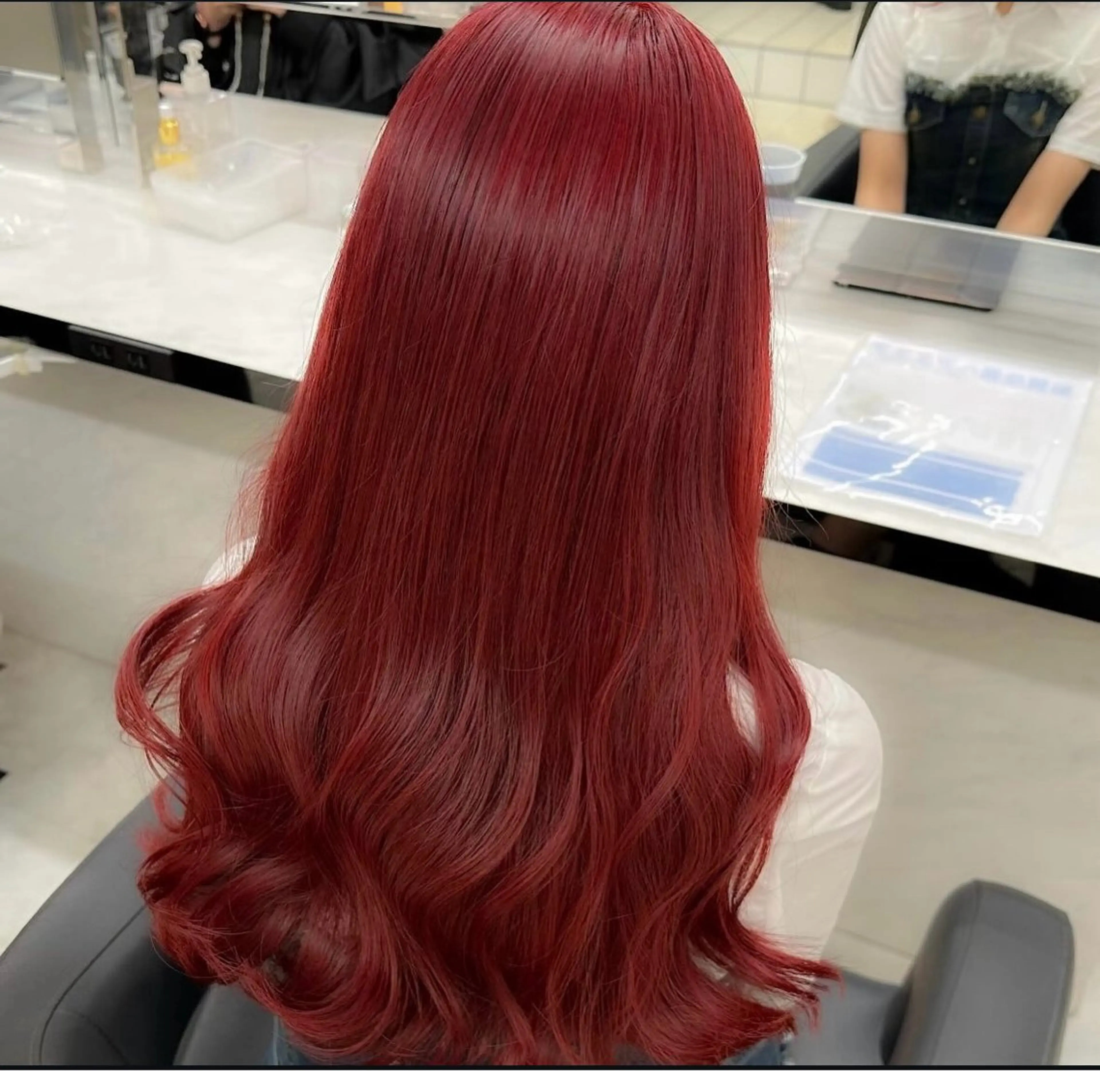 ロング 🏹‪‪girlyト レンド‪モテヘア🏹のヘアスタイル