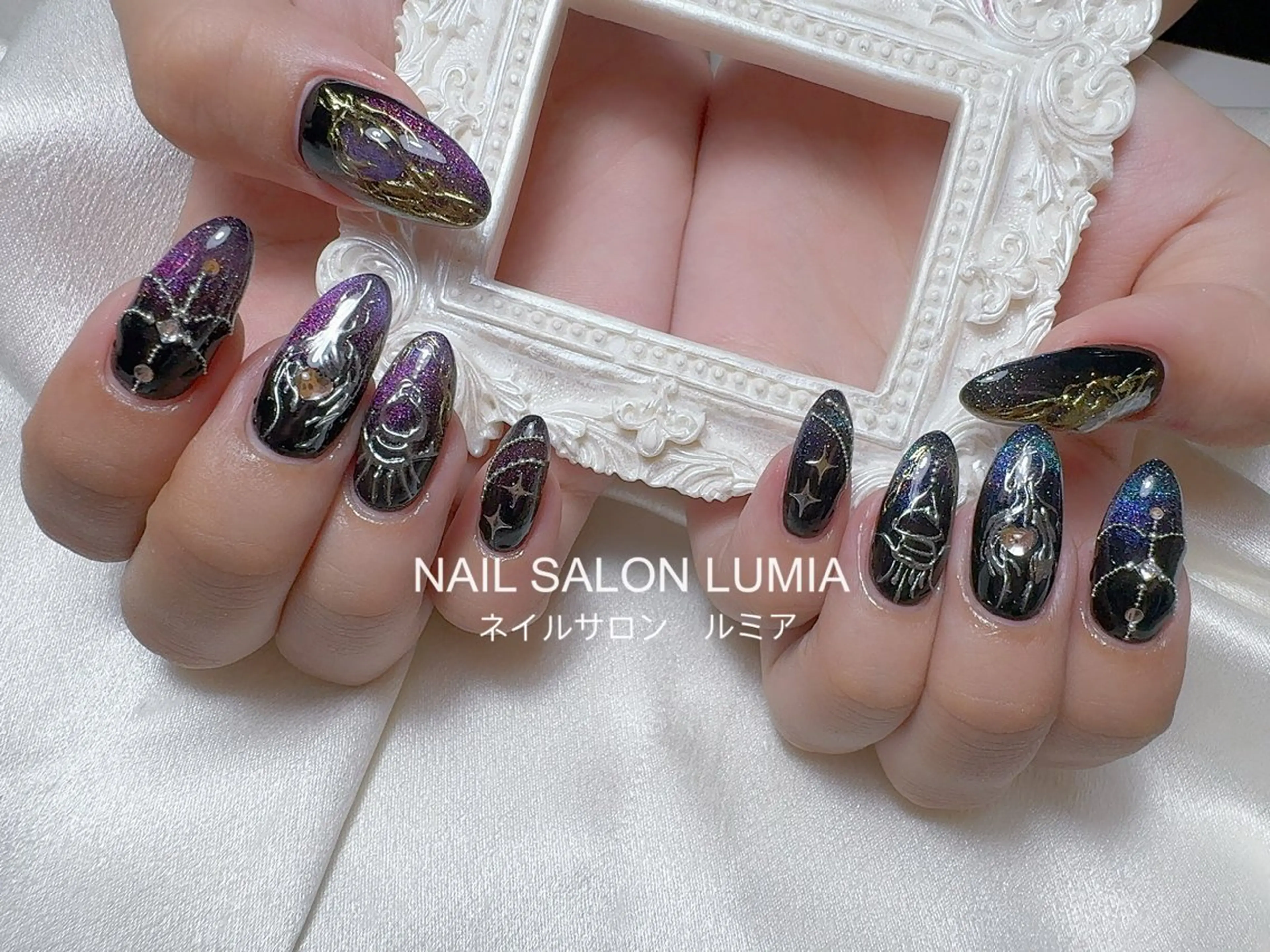 ネイル ハンドネイル ネイルサロン ルミア Lumia 店長のネイルデザイン