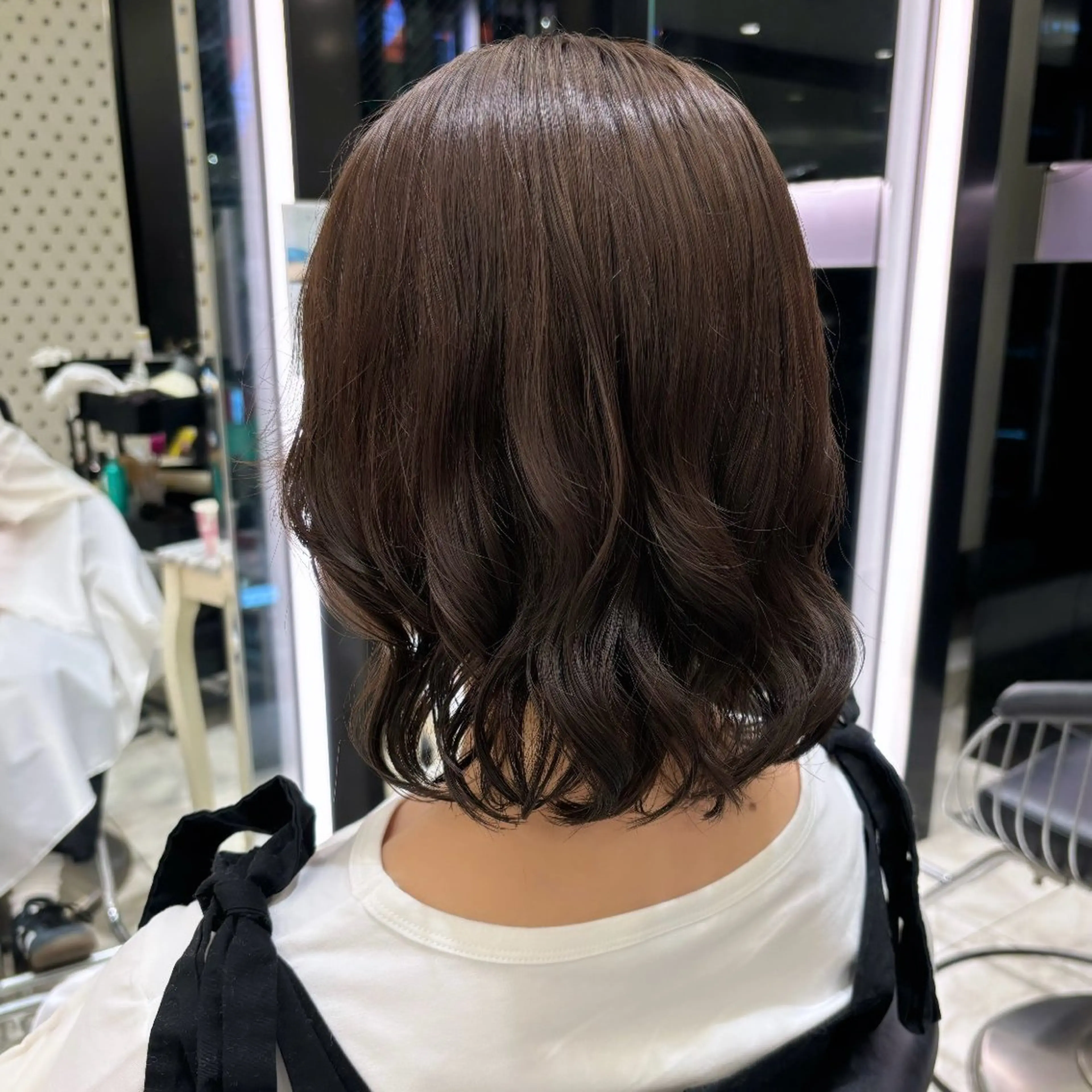 ショート パーマ ボブ くびれヘア プードルパーマ カット パーマ ボブパーマ 🌷ヨシカワハナコのヘアスタイル