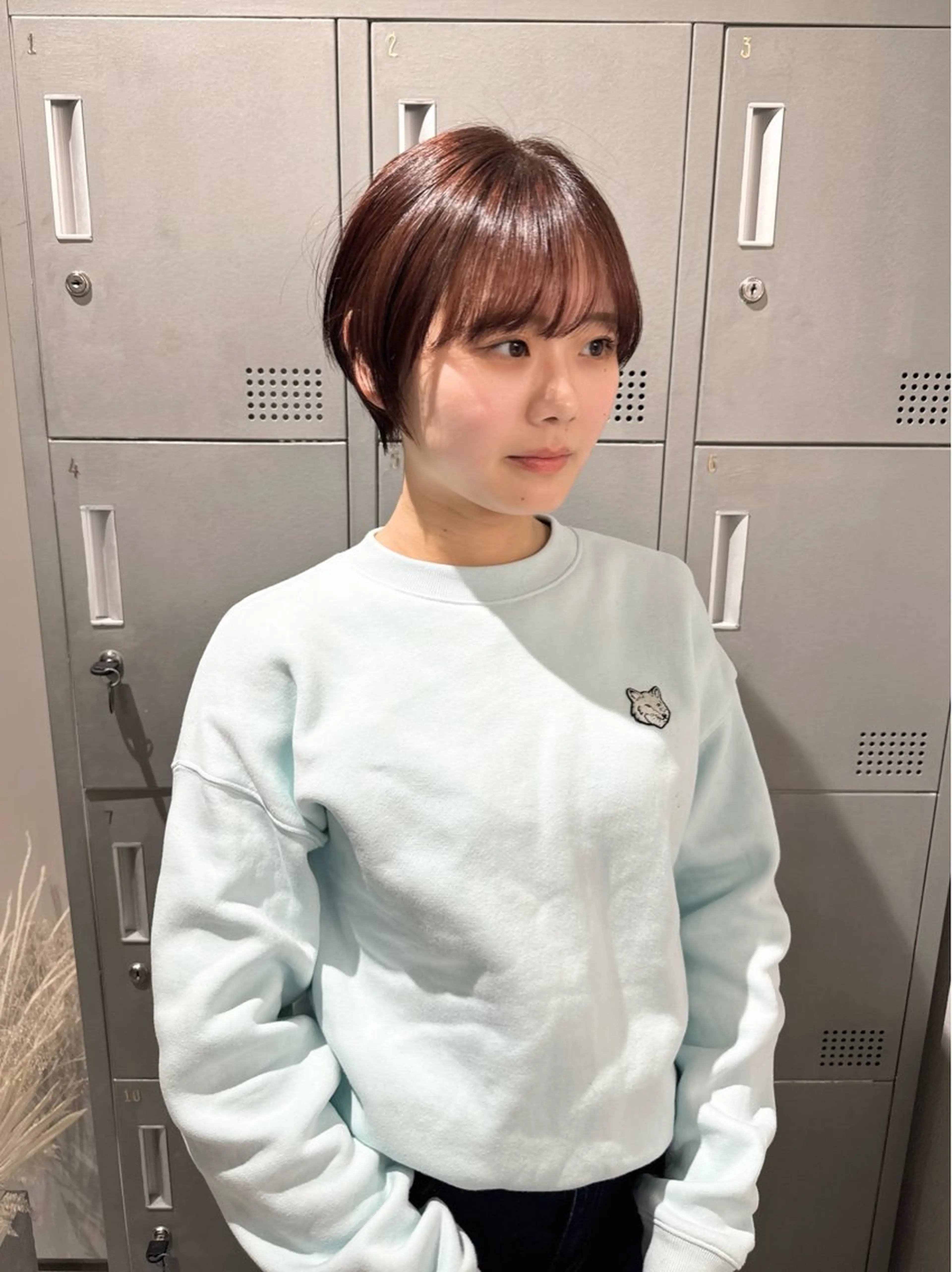 ショート ヘアカラー 【天満1艶髪】潤艶/ 髪質改善🌹釣本竜哉のヘアスタイル