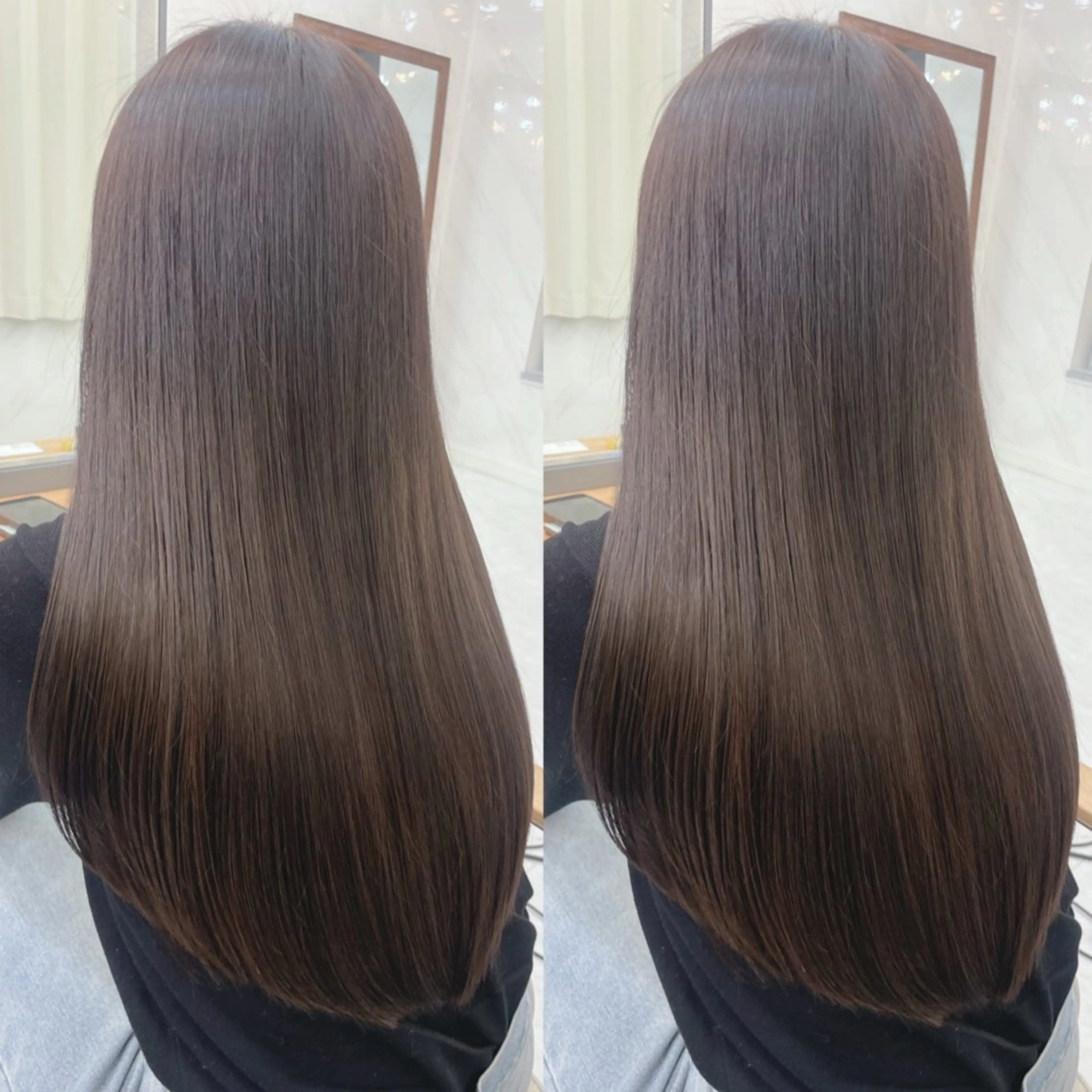 ロング トリートメント カット ヘアカラー トリートメント 有田 仁志のヘアスタイル