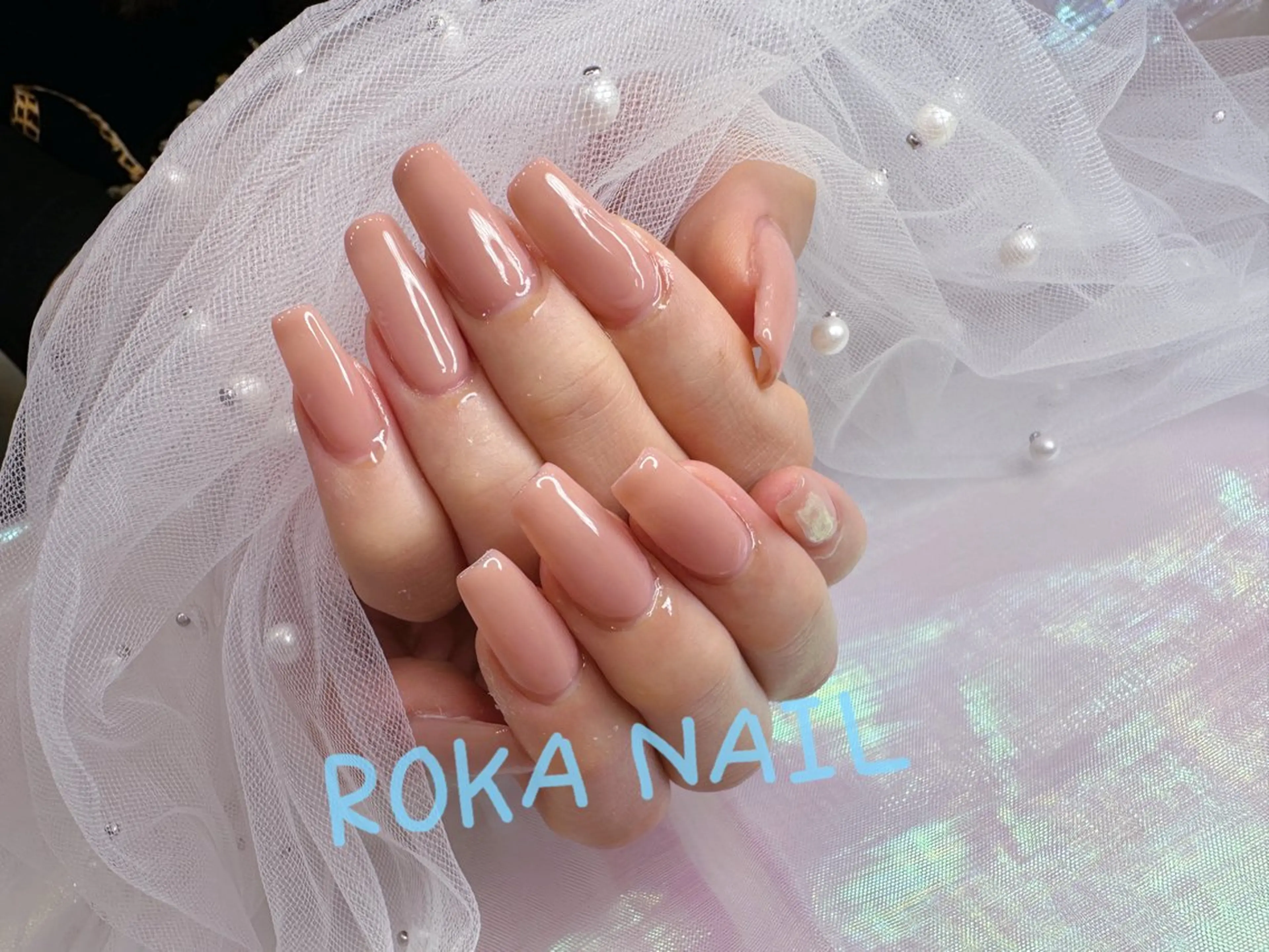 ネイル ハンドネイル 長さだし専門店 ROKANAILのネイルデザイン