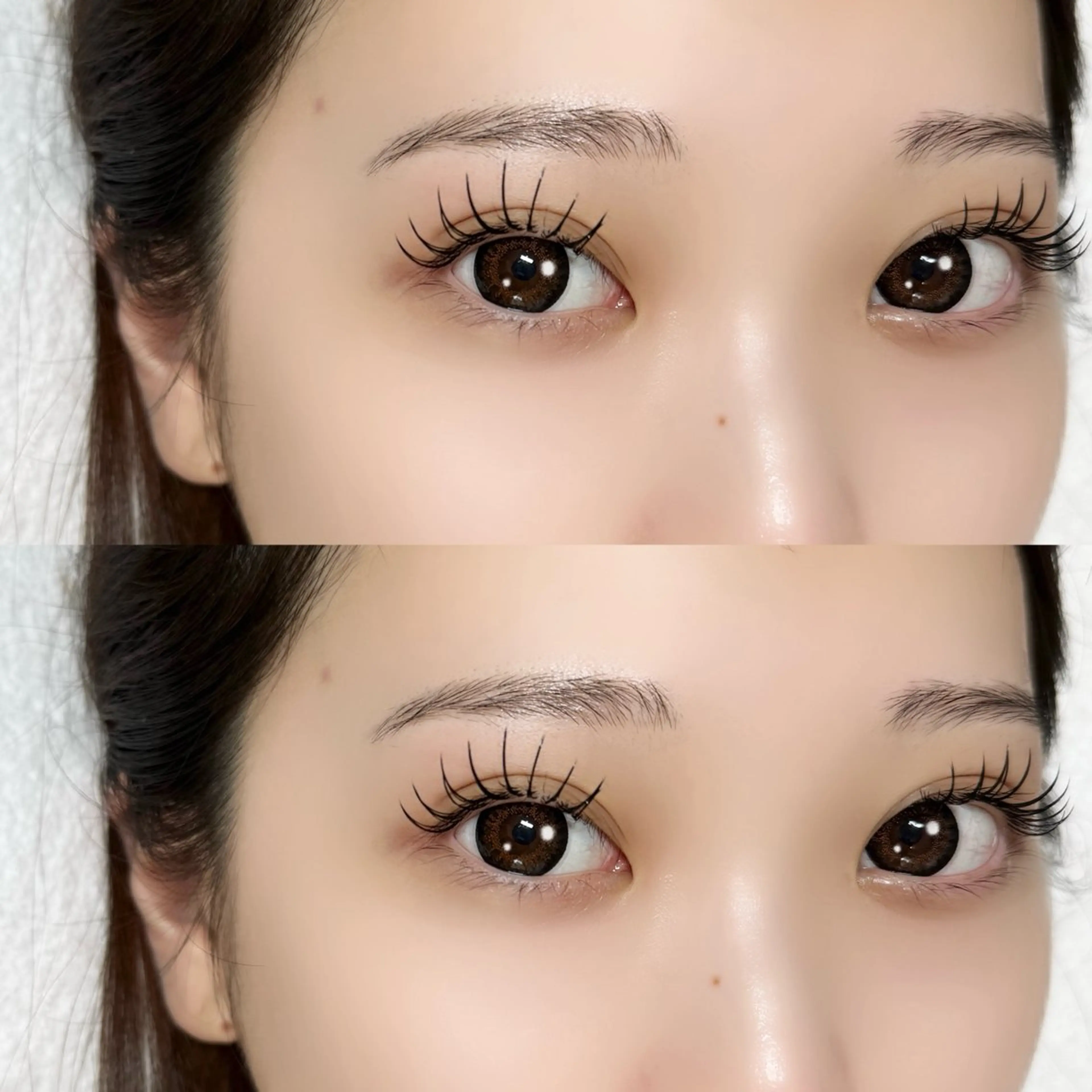 マツエク・マツパ 上村ひかる🫧束感 パリエク/マツパのマツエク・マツパデザイン