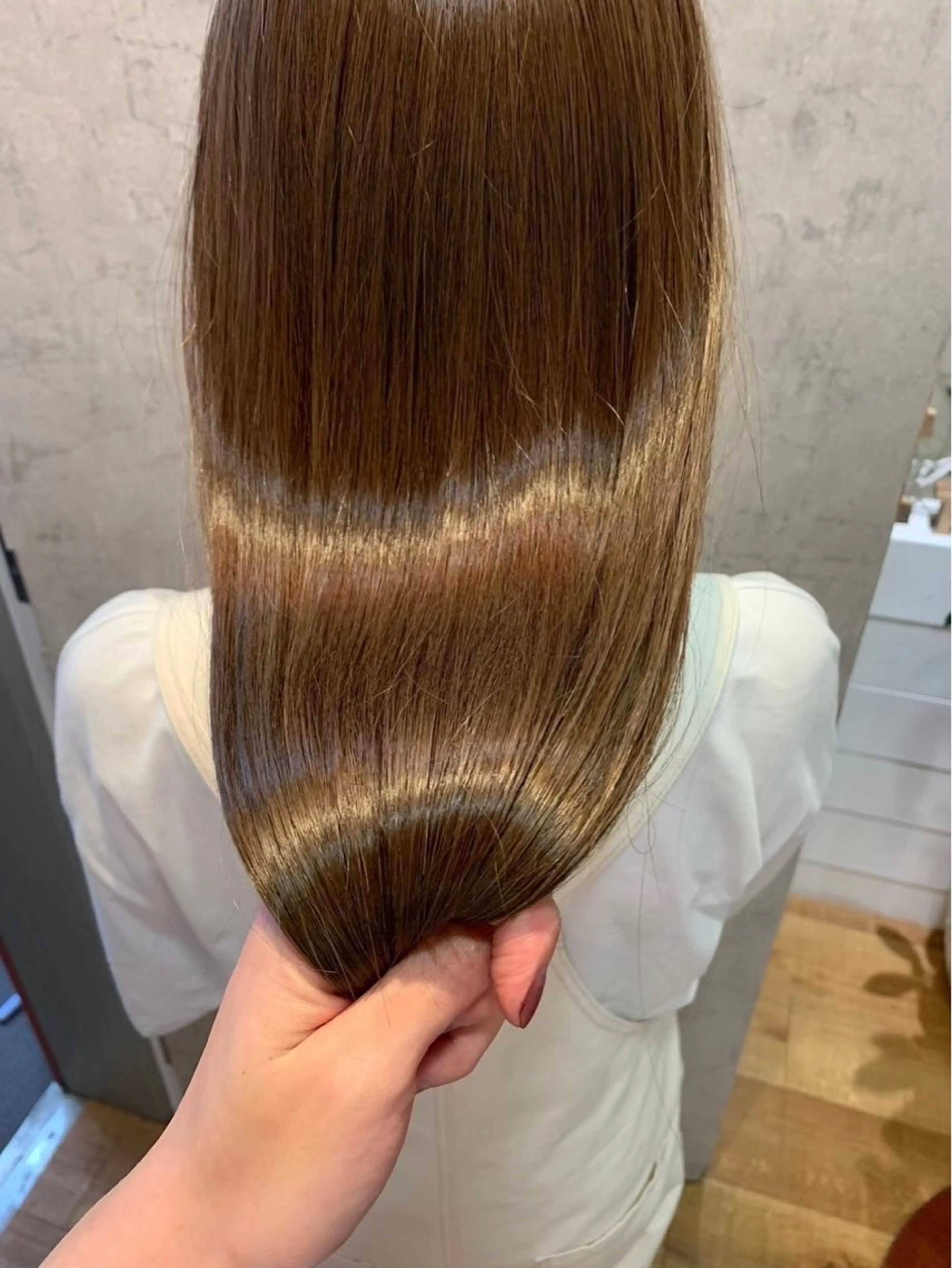 ミディアム カラー ヘアカラー 🫧似合わせカット 🫧tomo/銀座のヘアスタイル