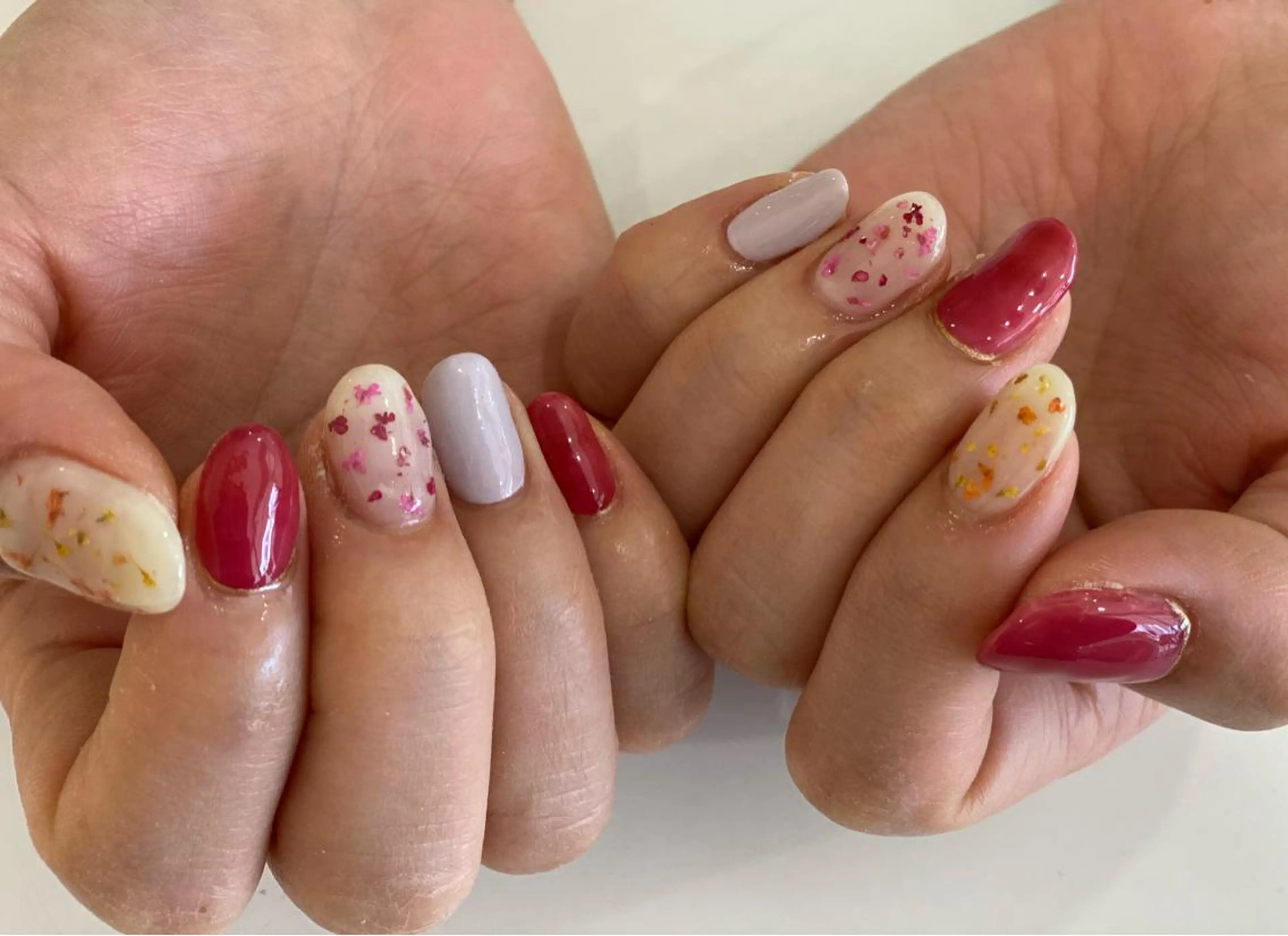 ネイル 春ネイル Raybeauty marinaのネイルデザイン