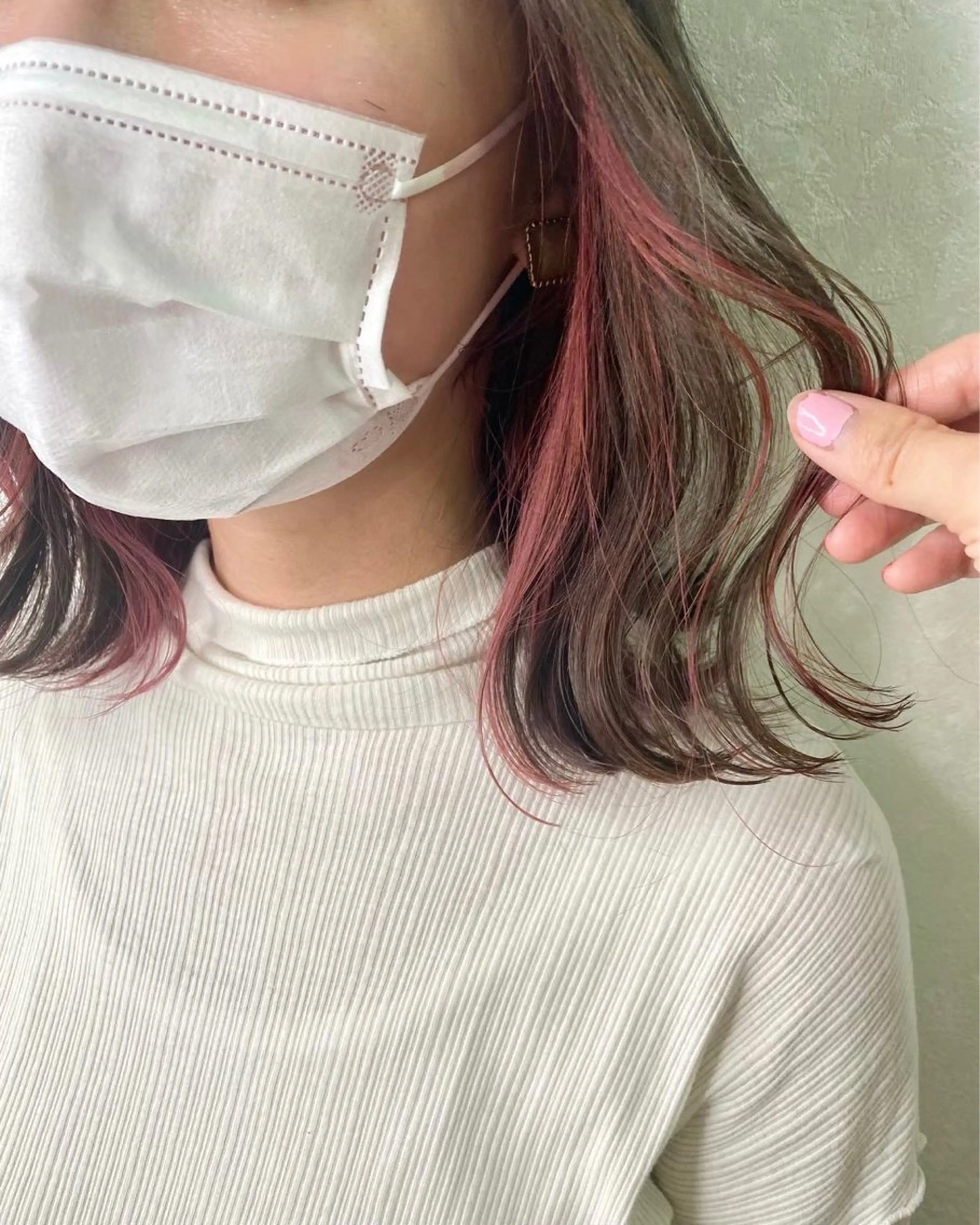 カラー ハルミヘアリゾート 蒼唯のヘアスタイル