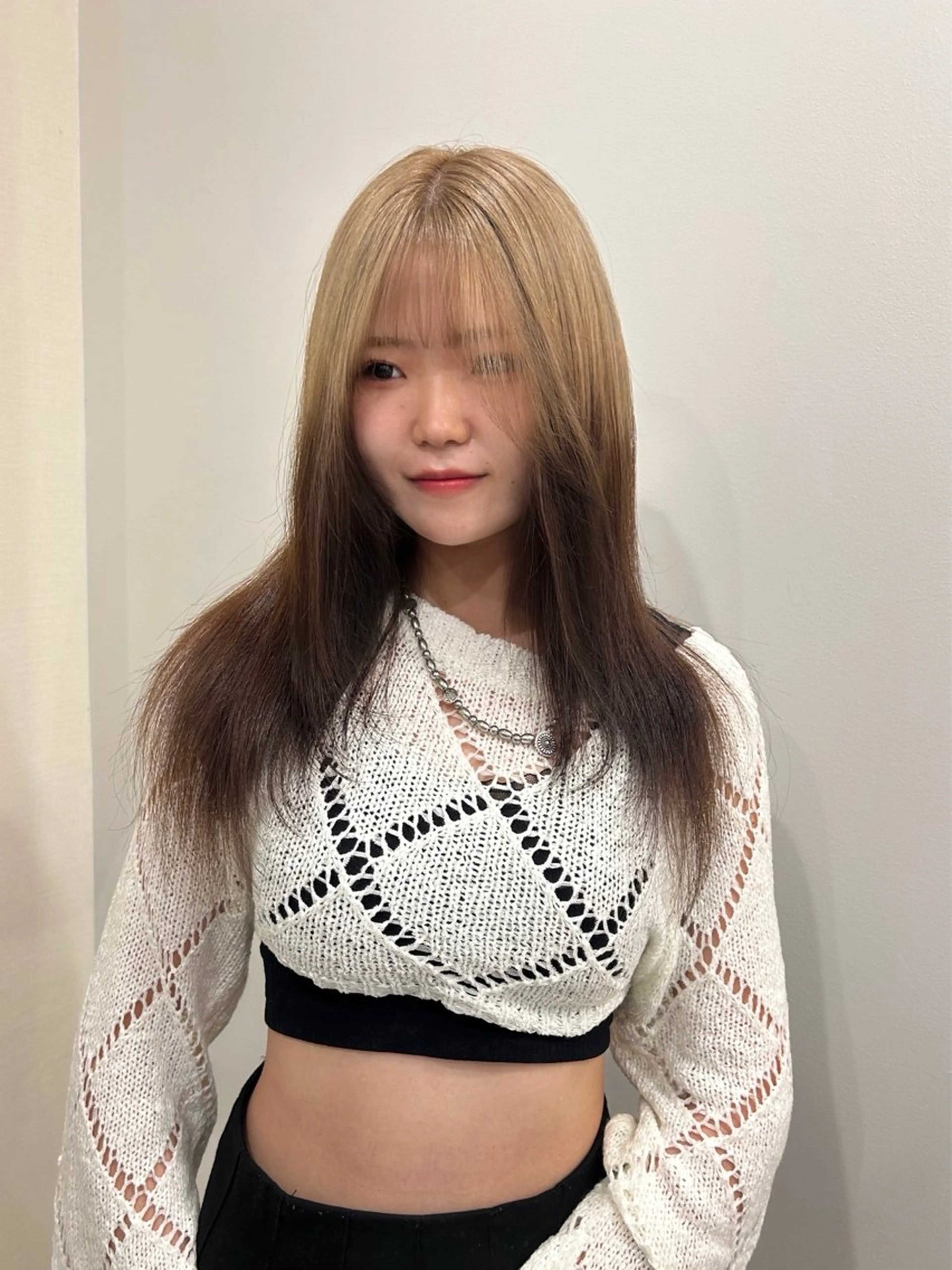 ミディアム ヘアカラー hair&eye🎀 /momoKaのヘアスタイル