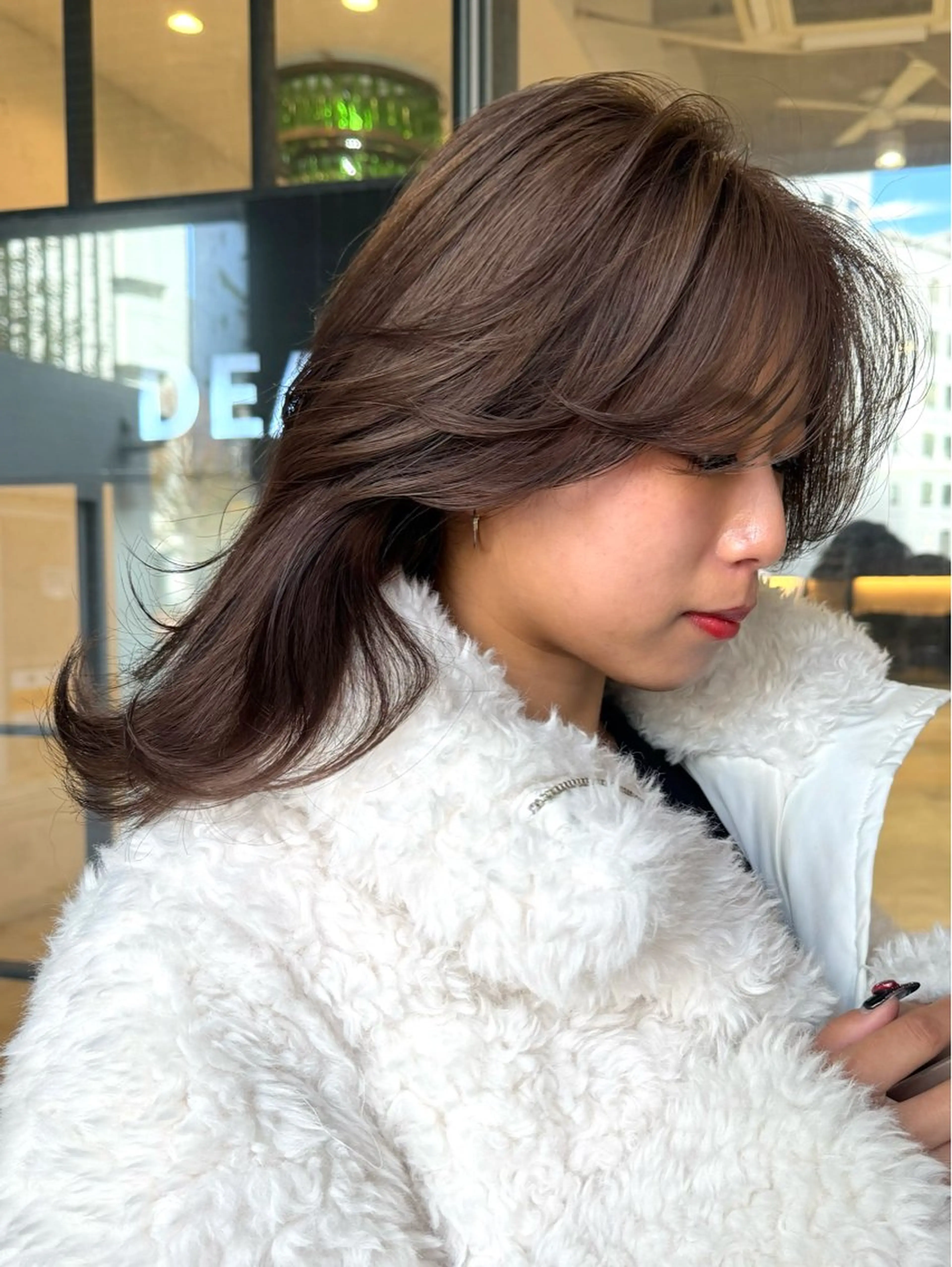 【ブリーチなし🍀】ワンカラー＋トリートメント✨（透明感カラー/髪質改善カラー）の写真