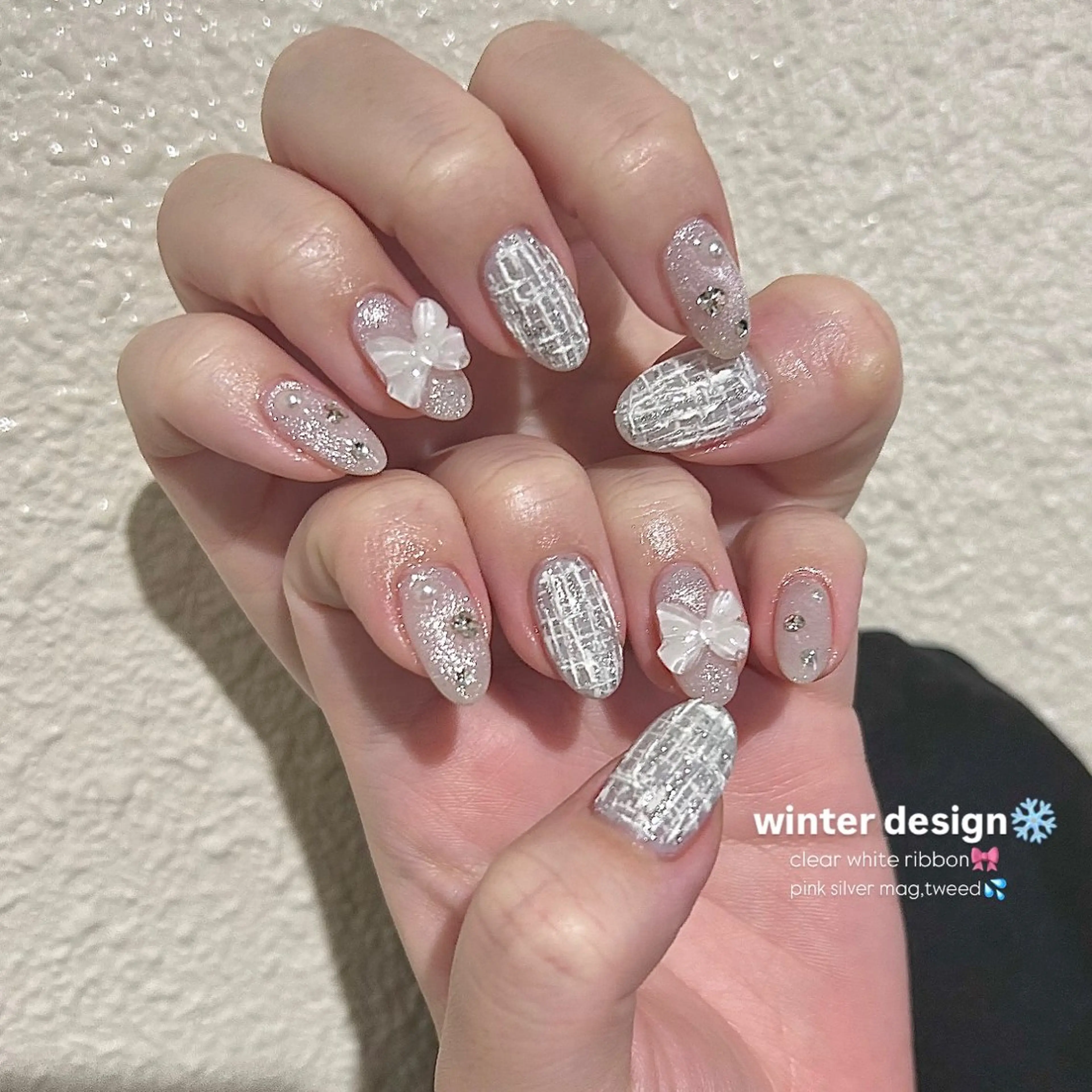 ネイル パラあり！フィルイン 美フォルムのネイルデザイン