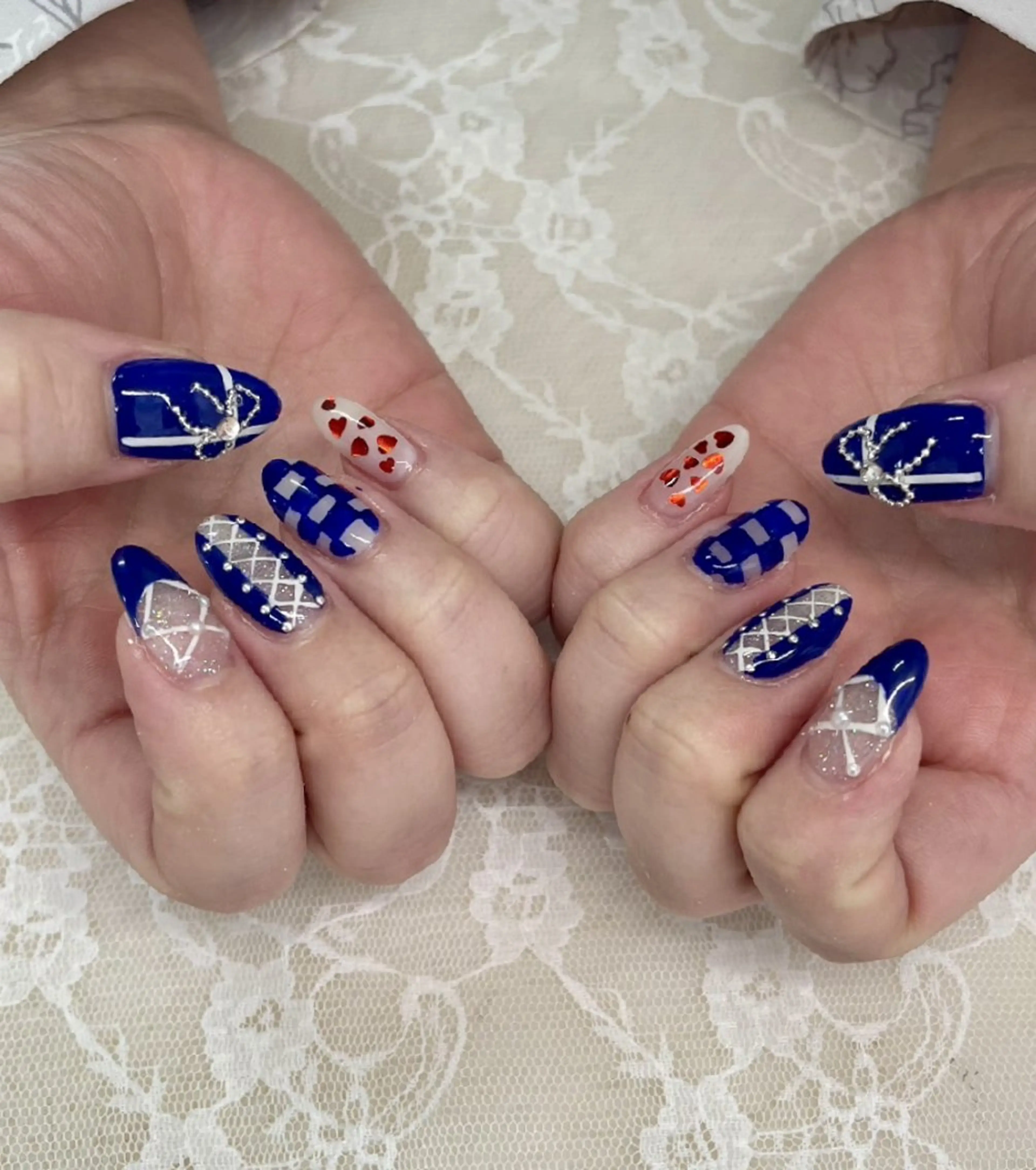 ネイル アートネイル 持ち込み ハンドネイル ハンドケア 心斎橋Salon Epokkuのネイルデザイン