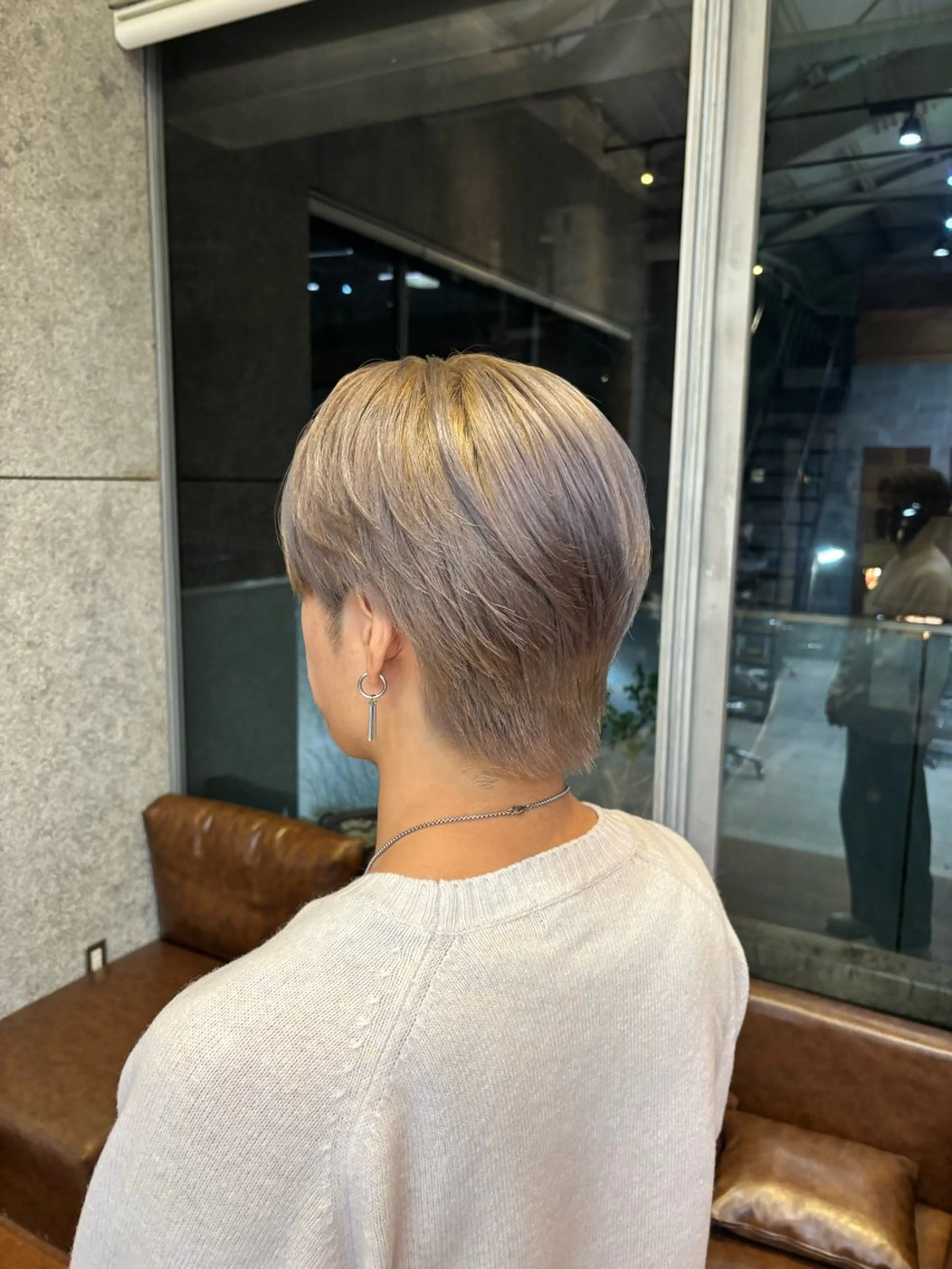 ショート カラー メンズ カット ヘアカラー 🎪🩰艶/モテ カラー❣️reinaのヘアスタイル