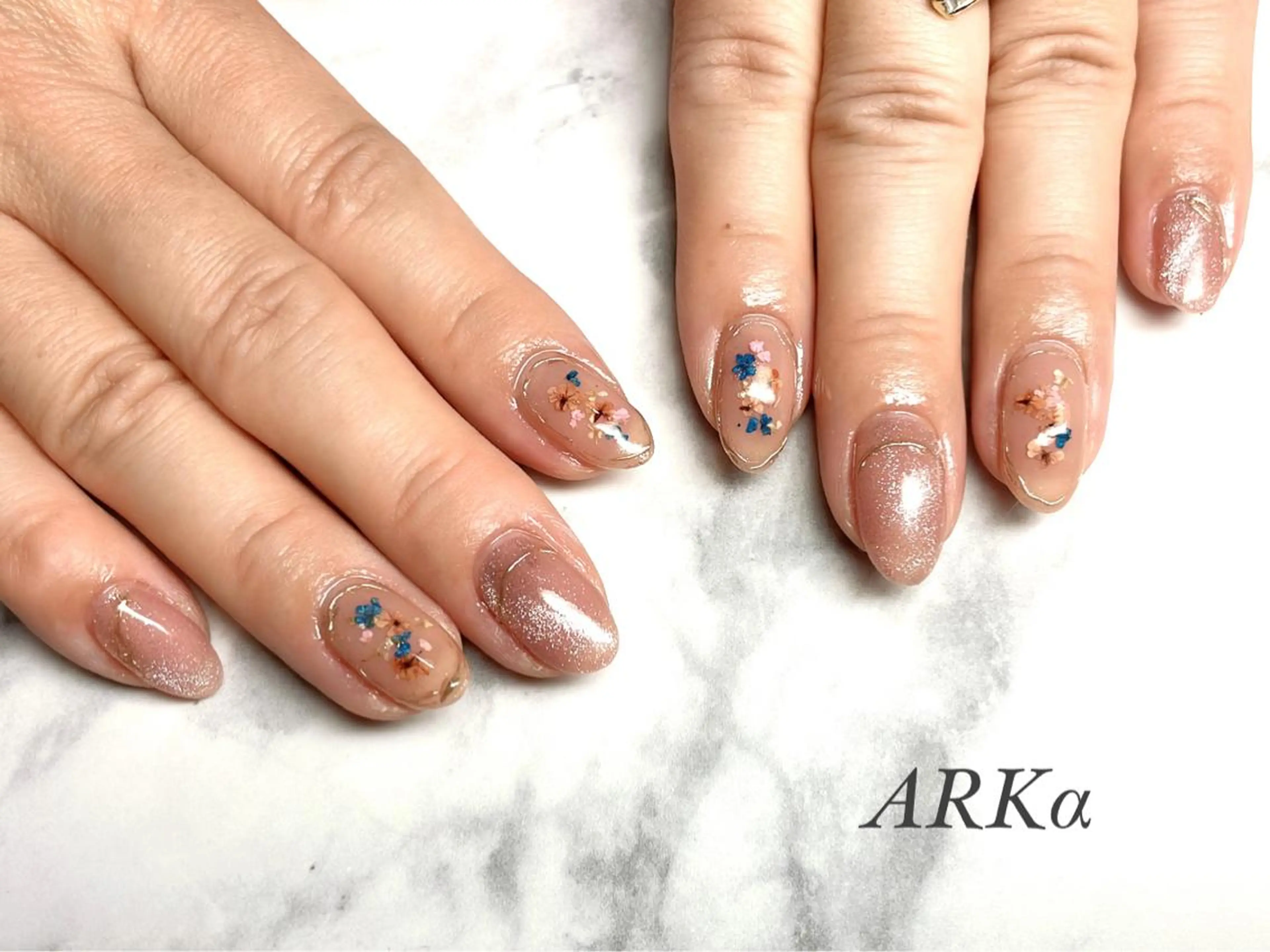 ネイル ハンドネイル ARKα Nishiのネイルデザイン