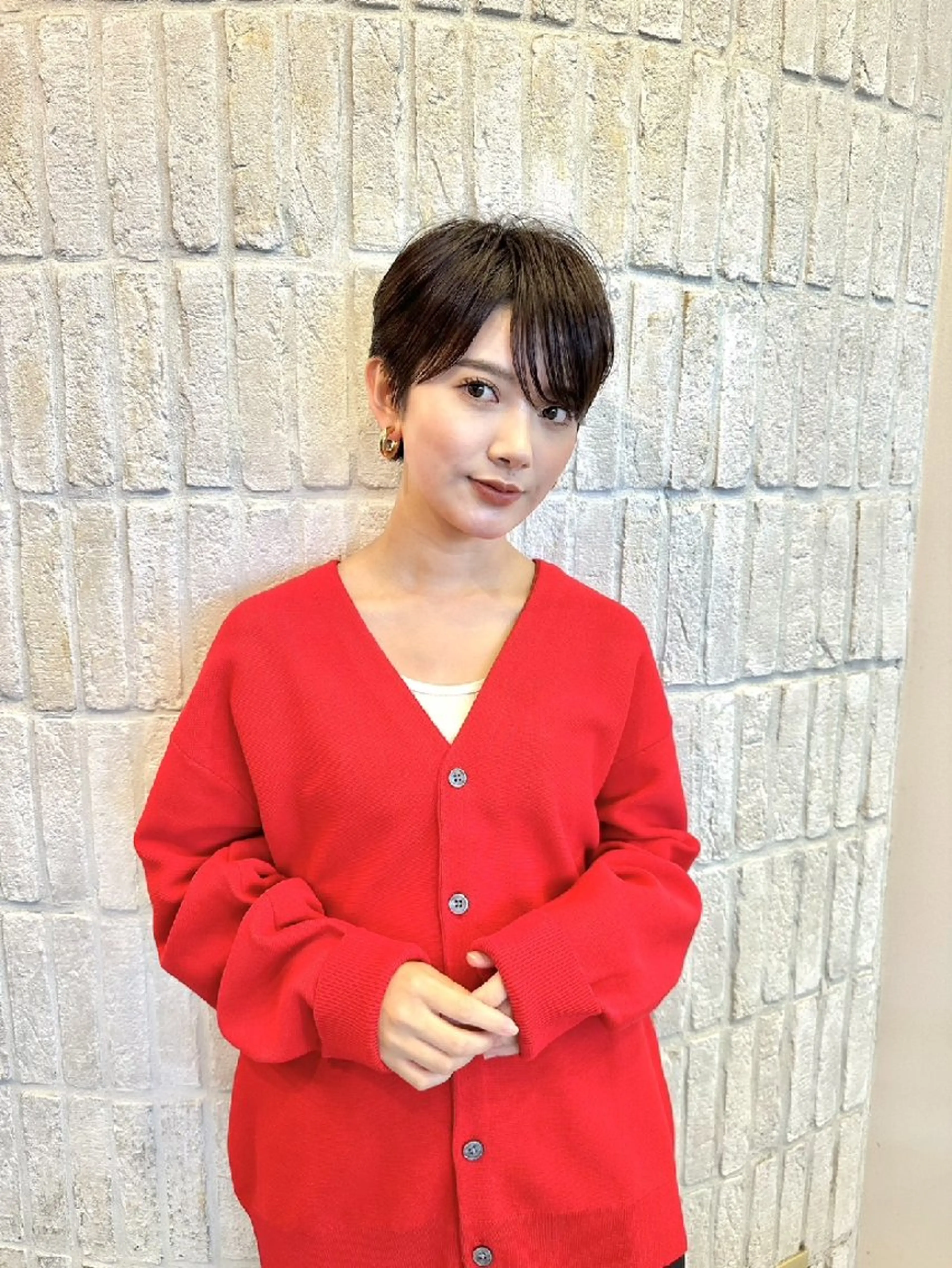 ショート emiwo石川町所属・増田 耀のヘアスタイル