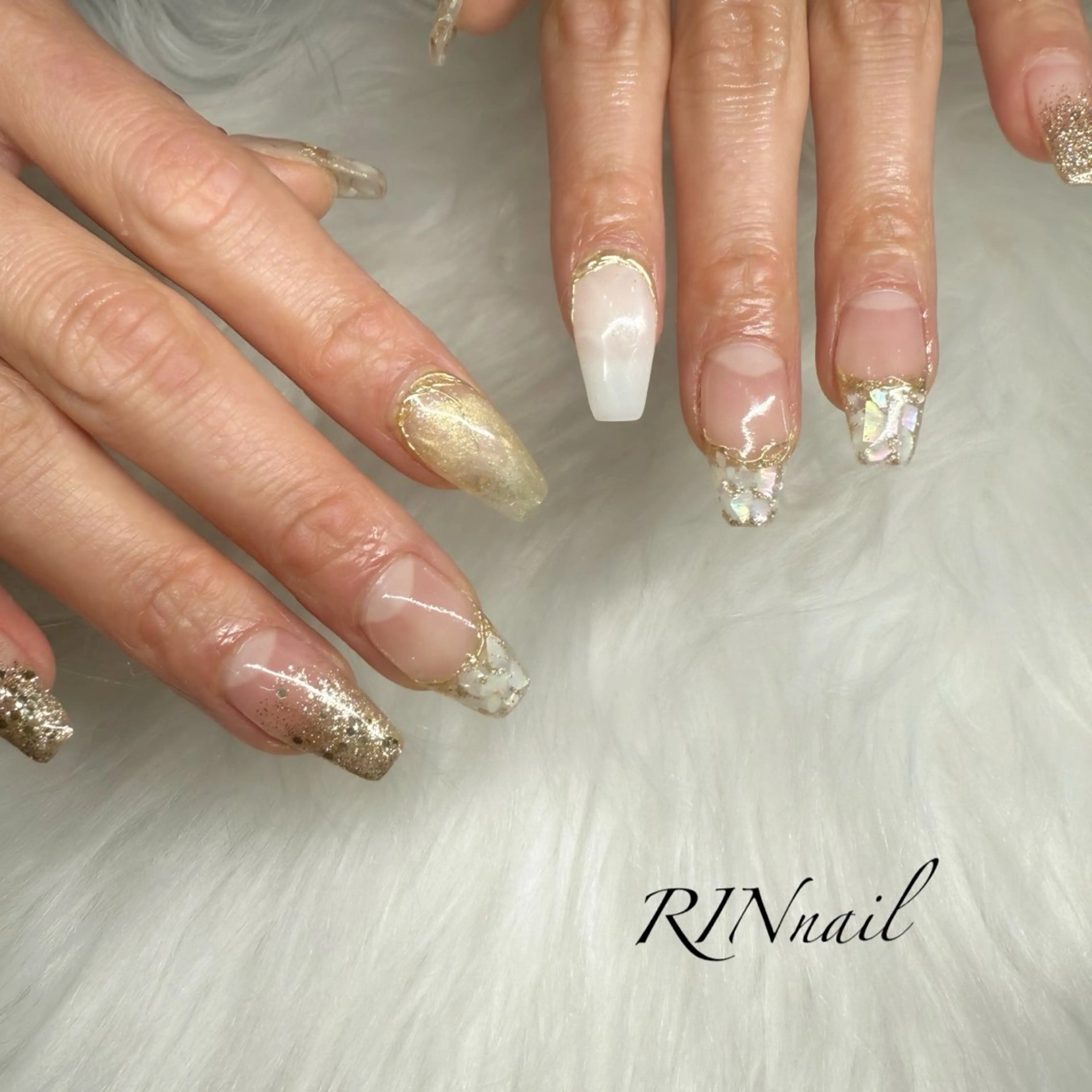 ネイル RIN HOMEnailのネイルデザイン