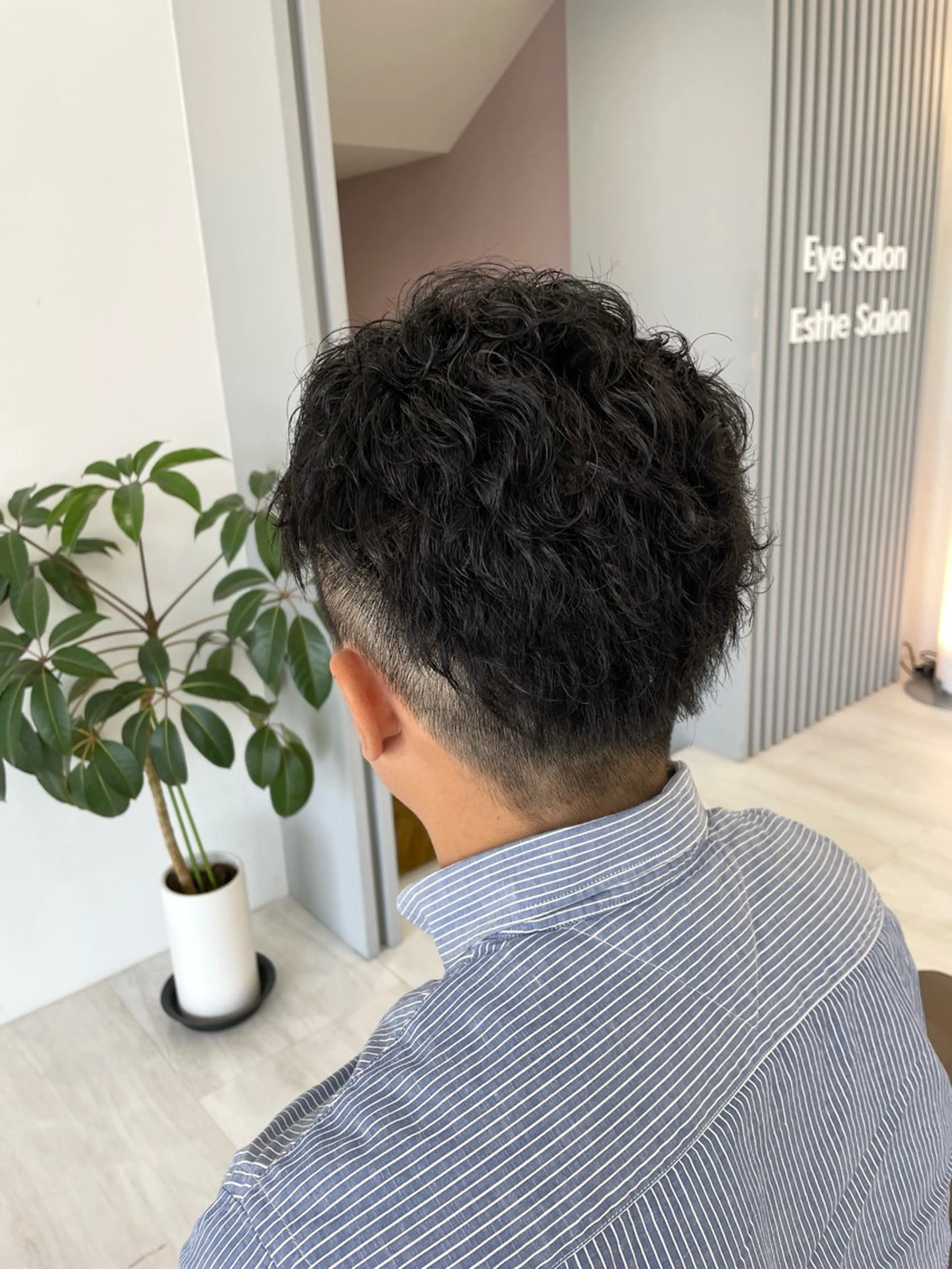 メンズ 高岡/EARTH みお/シールエクステのヘアスタイル