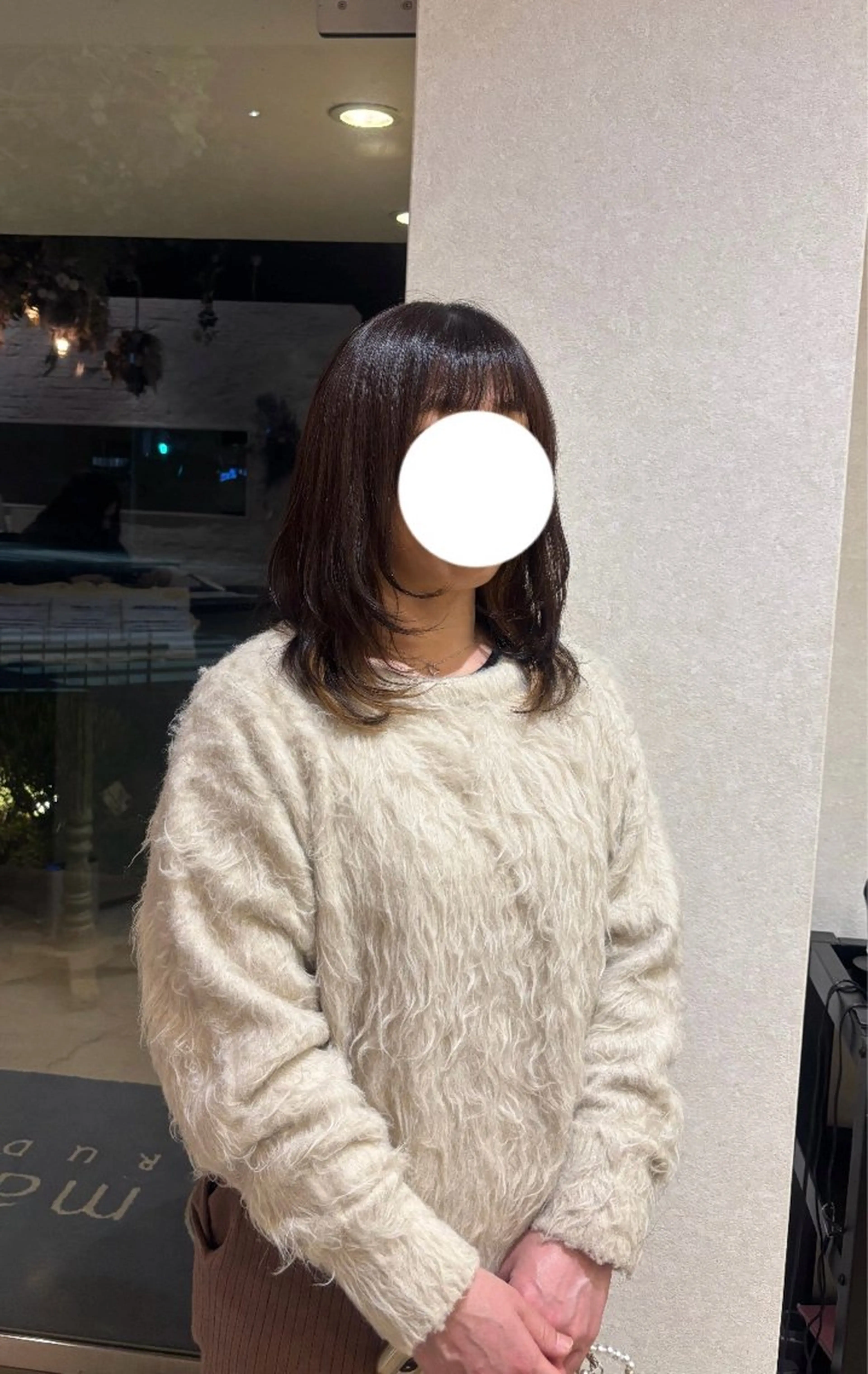 ロング レイヤーカット Rudder 牛嶋のヘアスタイル