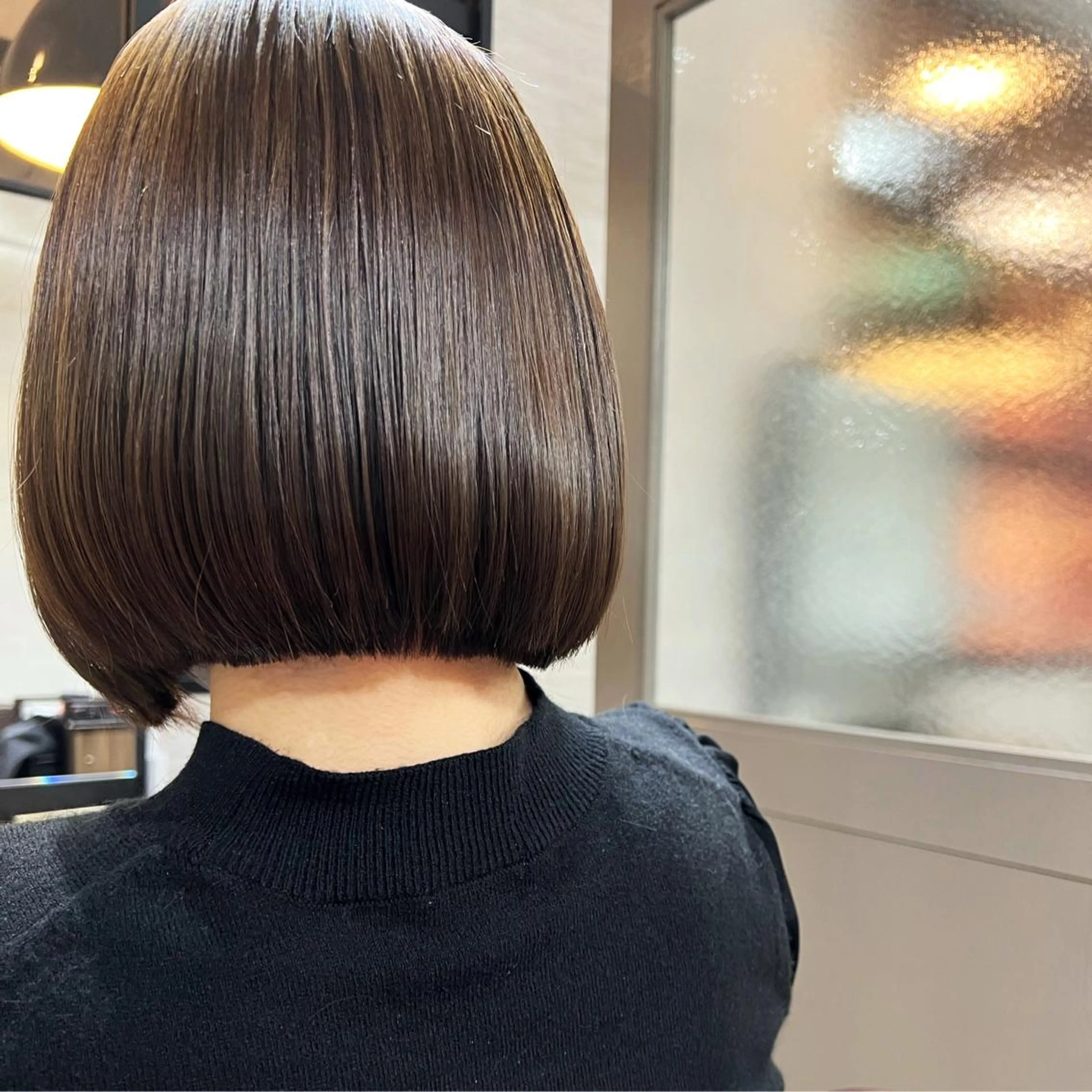 ショート カラー ボブ 縮毛矯正×髪質改善 店長　DAITOのヘアスタイル