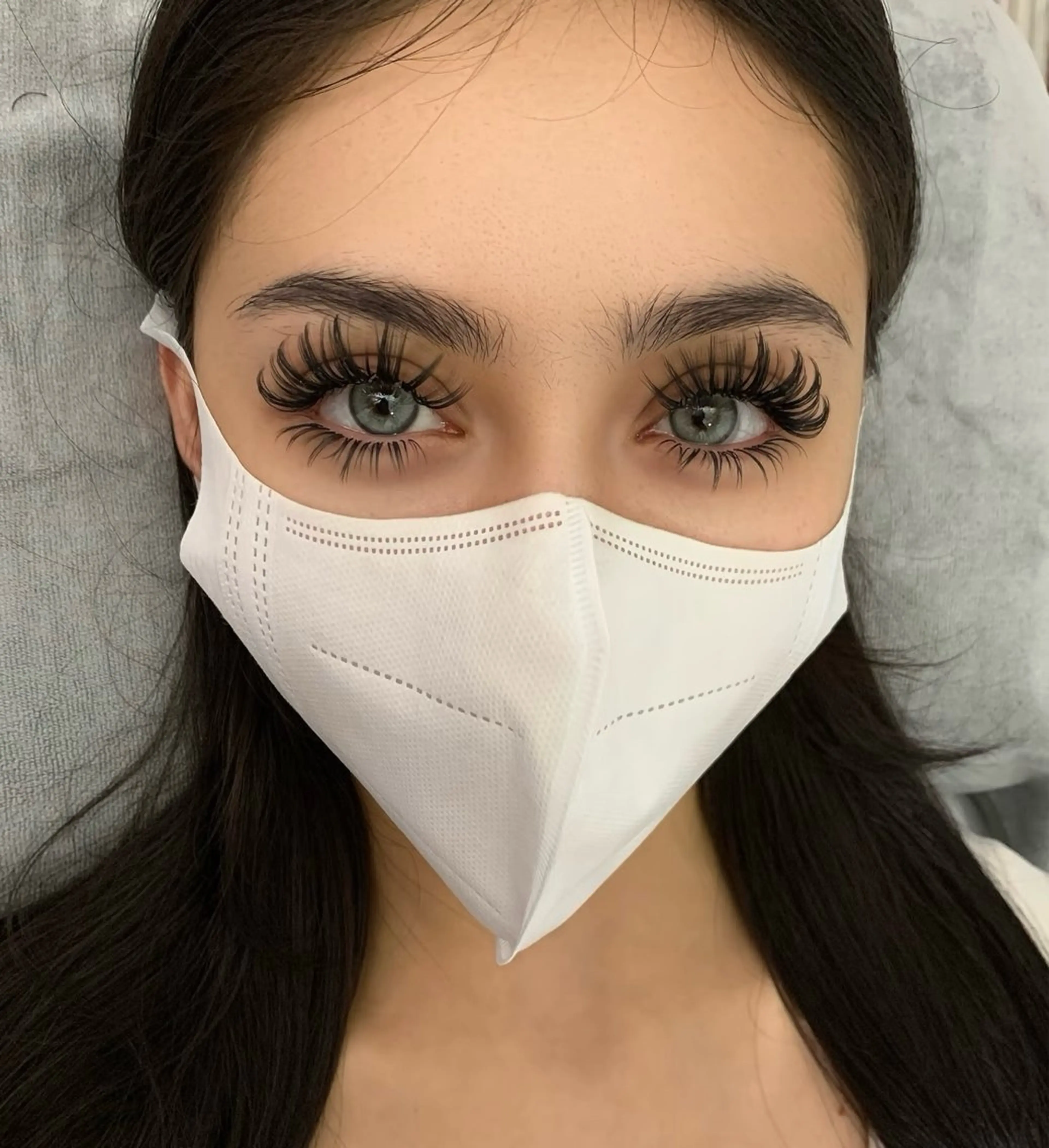 マツエク・マツパ 束感まつ毛 下まつげエクステ ワンホンマツエク マツエク 池袋💖 チルザルトサロンのマツエク・マツパデザイン