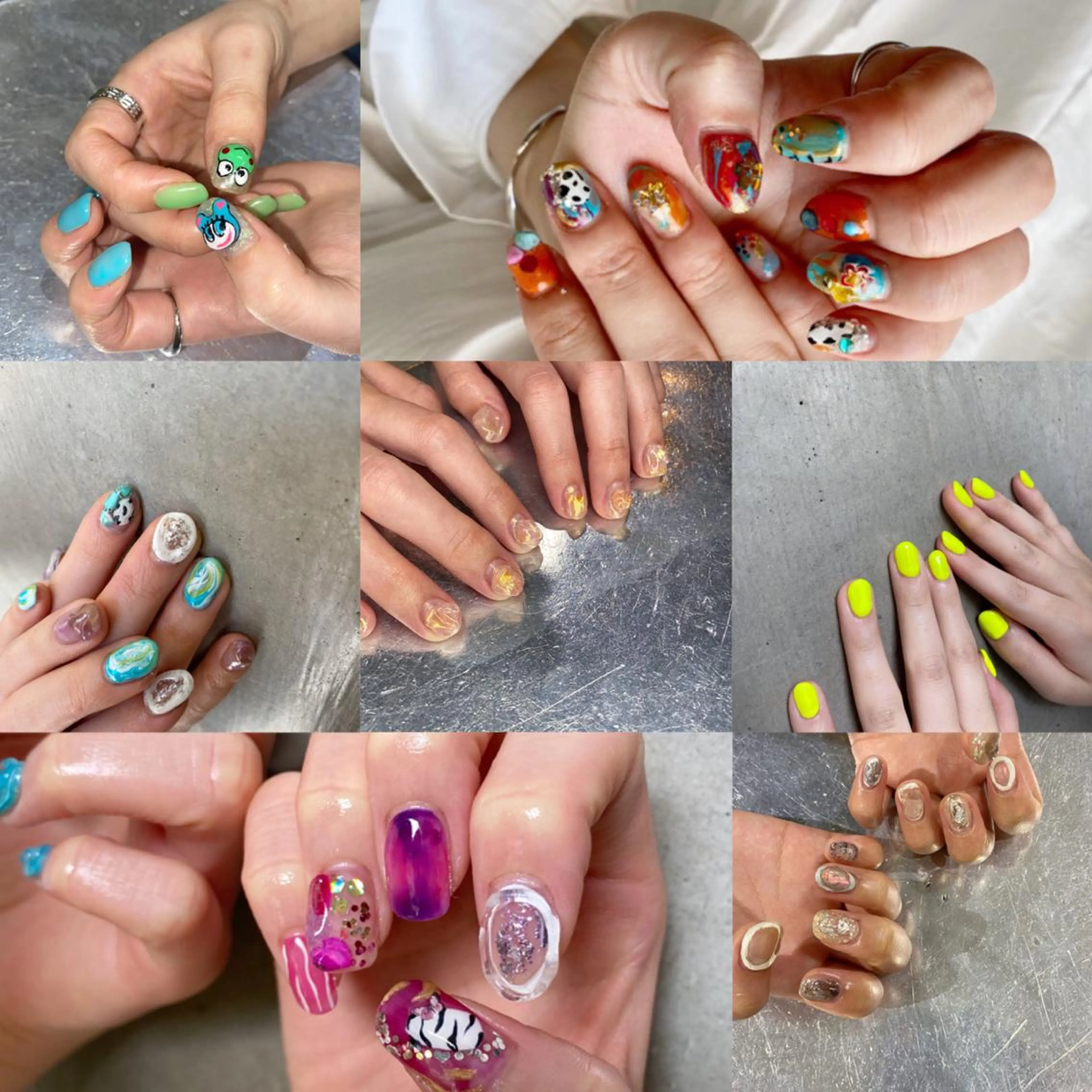 ミディアム カラー パーマ ヘアアレンジ メンズ ネイル マツエク・マツパ viewstokyo所属・mana 暖色カラーカットのヘアスタイル