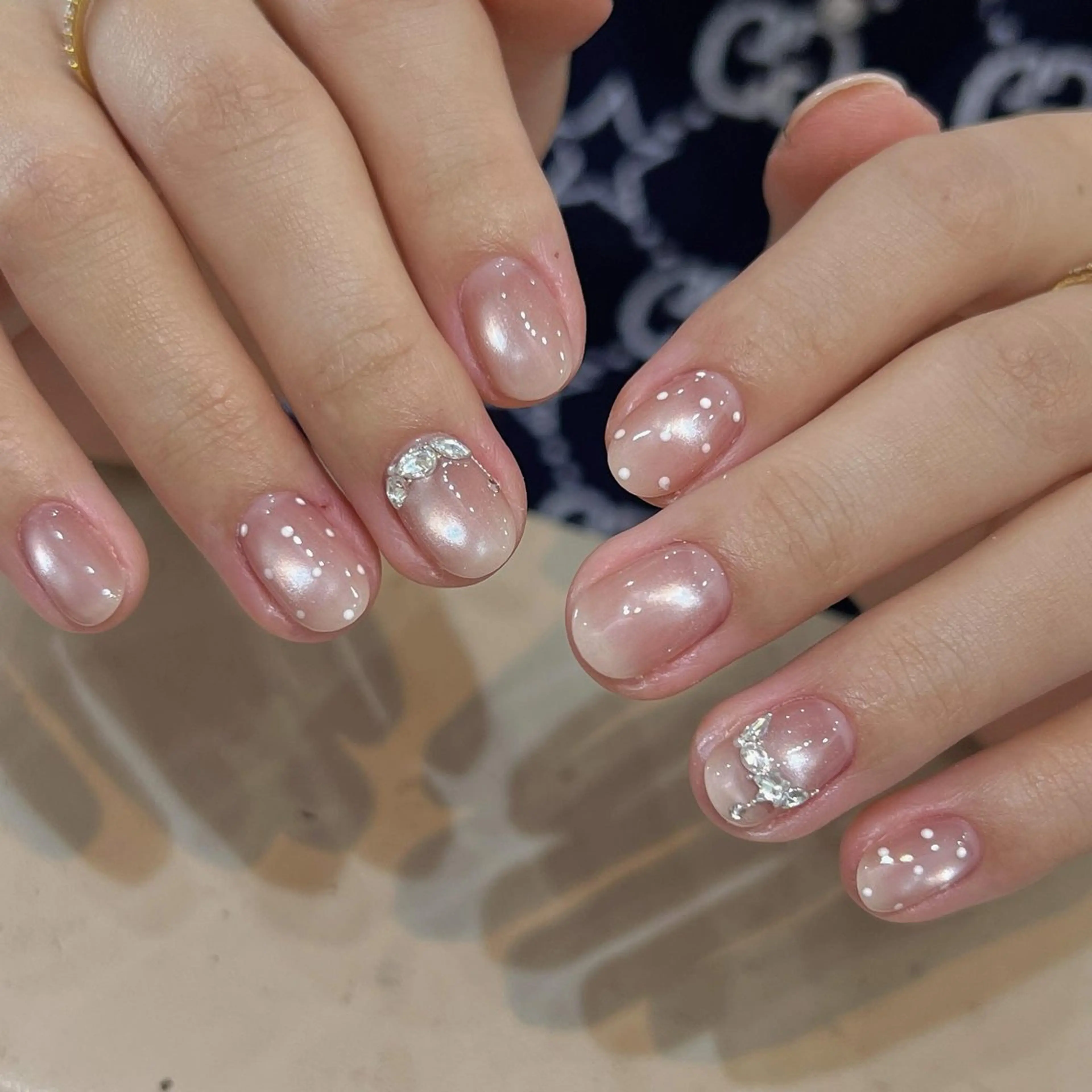 ネイル 韓国ネイル ワンホンネイル Kawaii _Nailのネイルデザイン