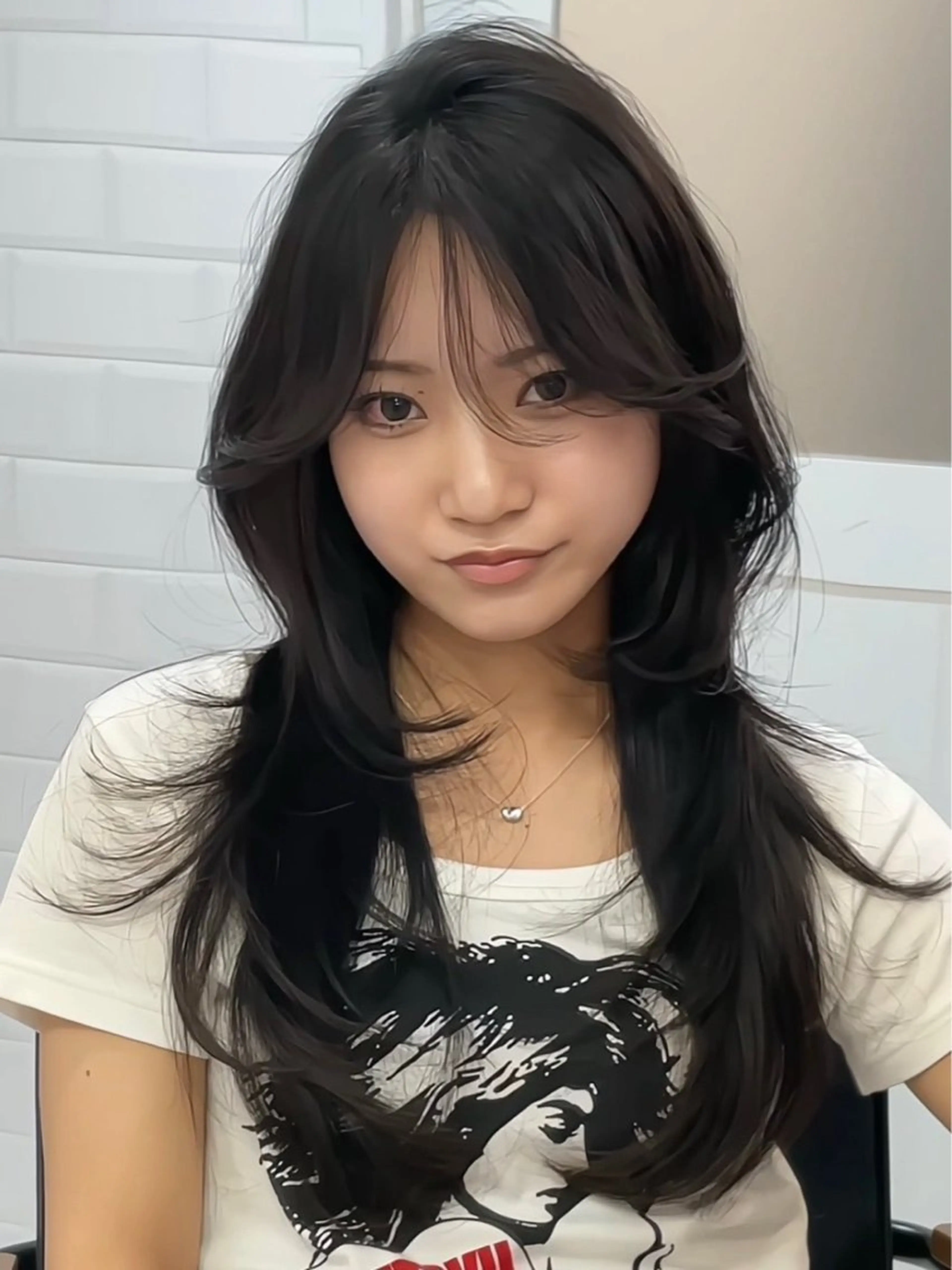 ロング 𝐘𝐔𝐌𝐄/ capture‪❤︎のヘアスタイル