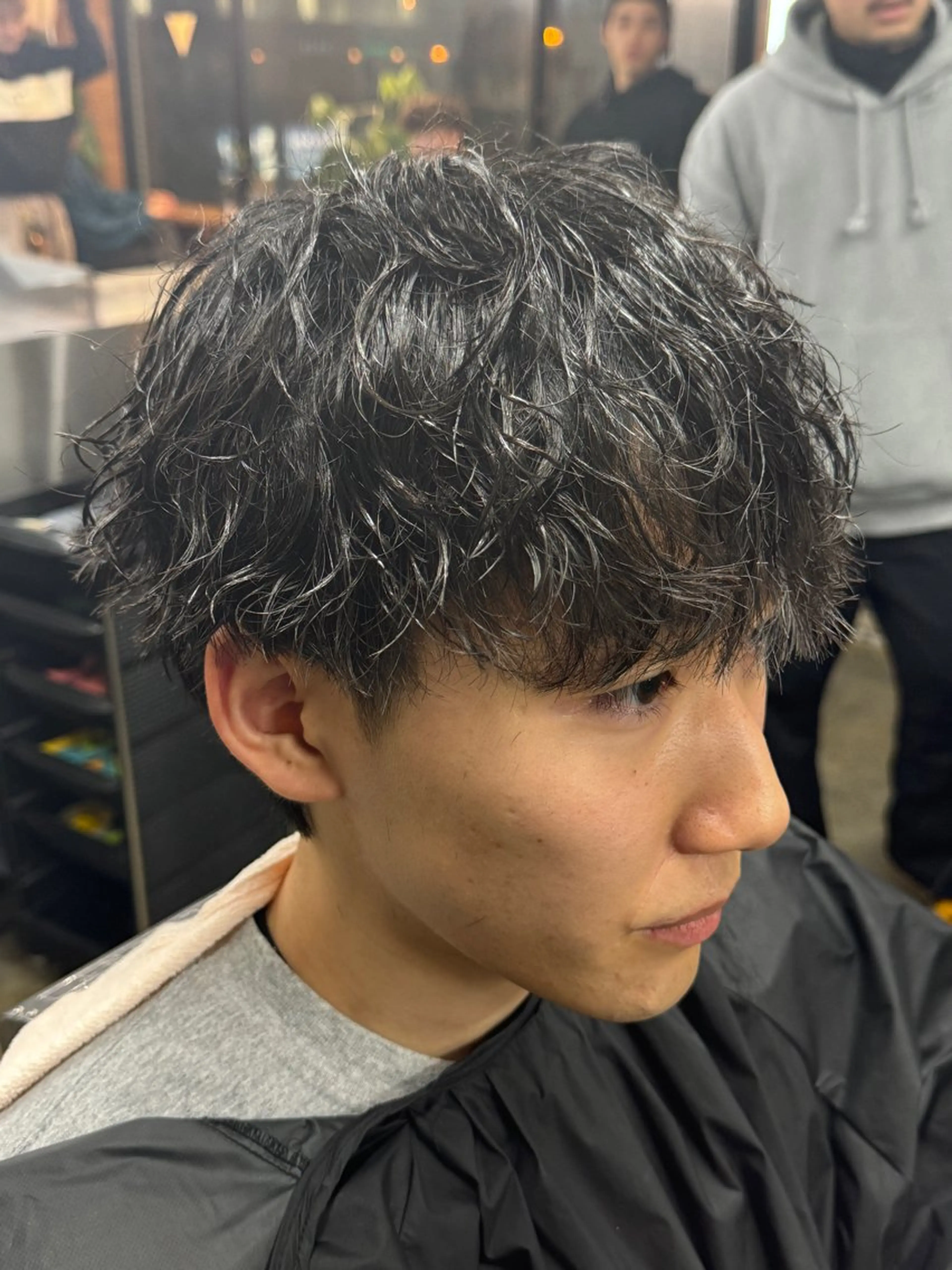 ショート カラー パーマ ヘアアレンジ メンズ メンズ特化酒井翔太 /メンズカット/名駅のヘアスタイル