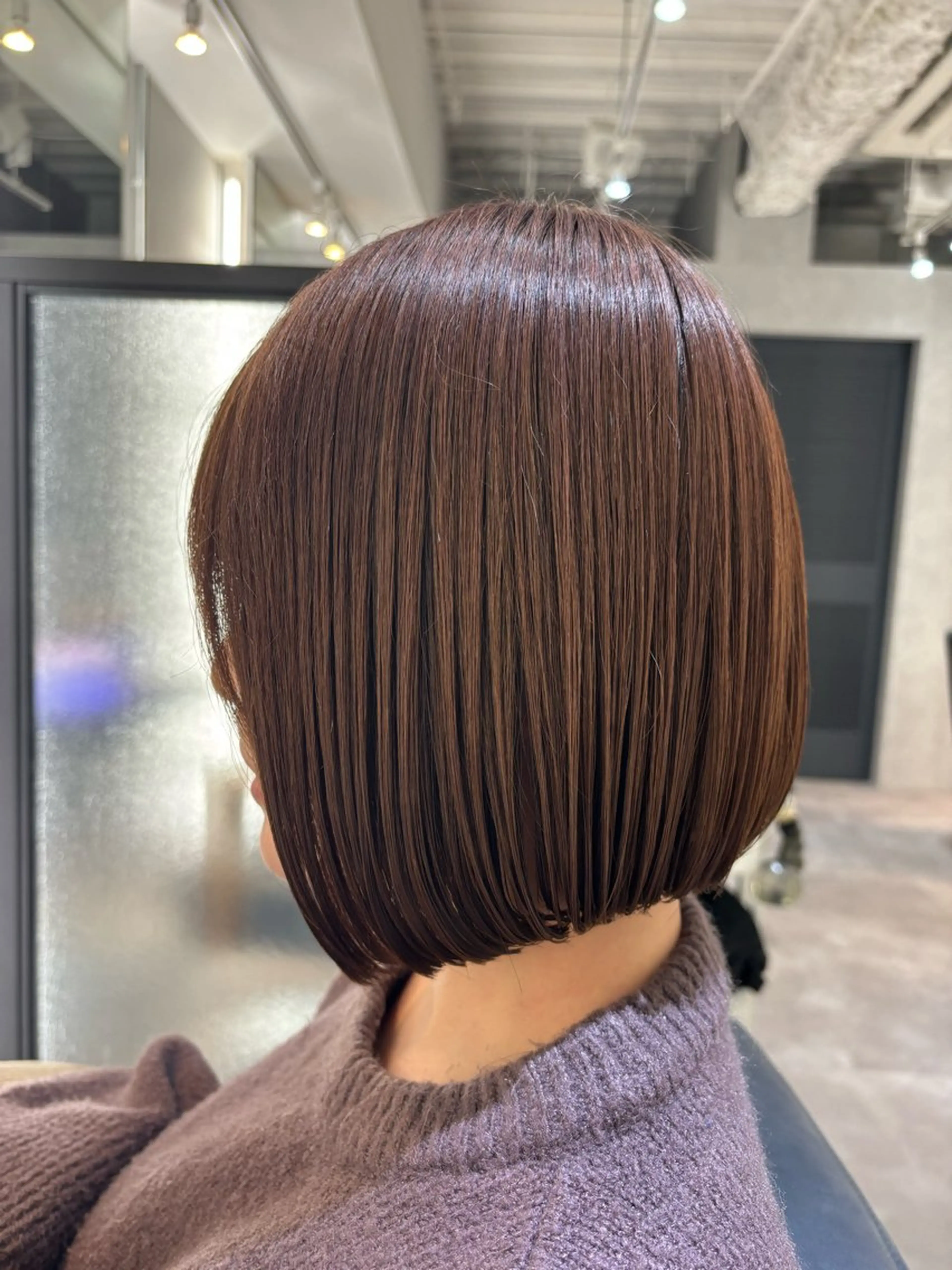 ショート ✨似合わせボブ✨ 縮毛矯正のヘアスタイル