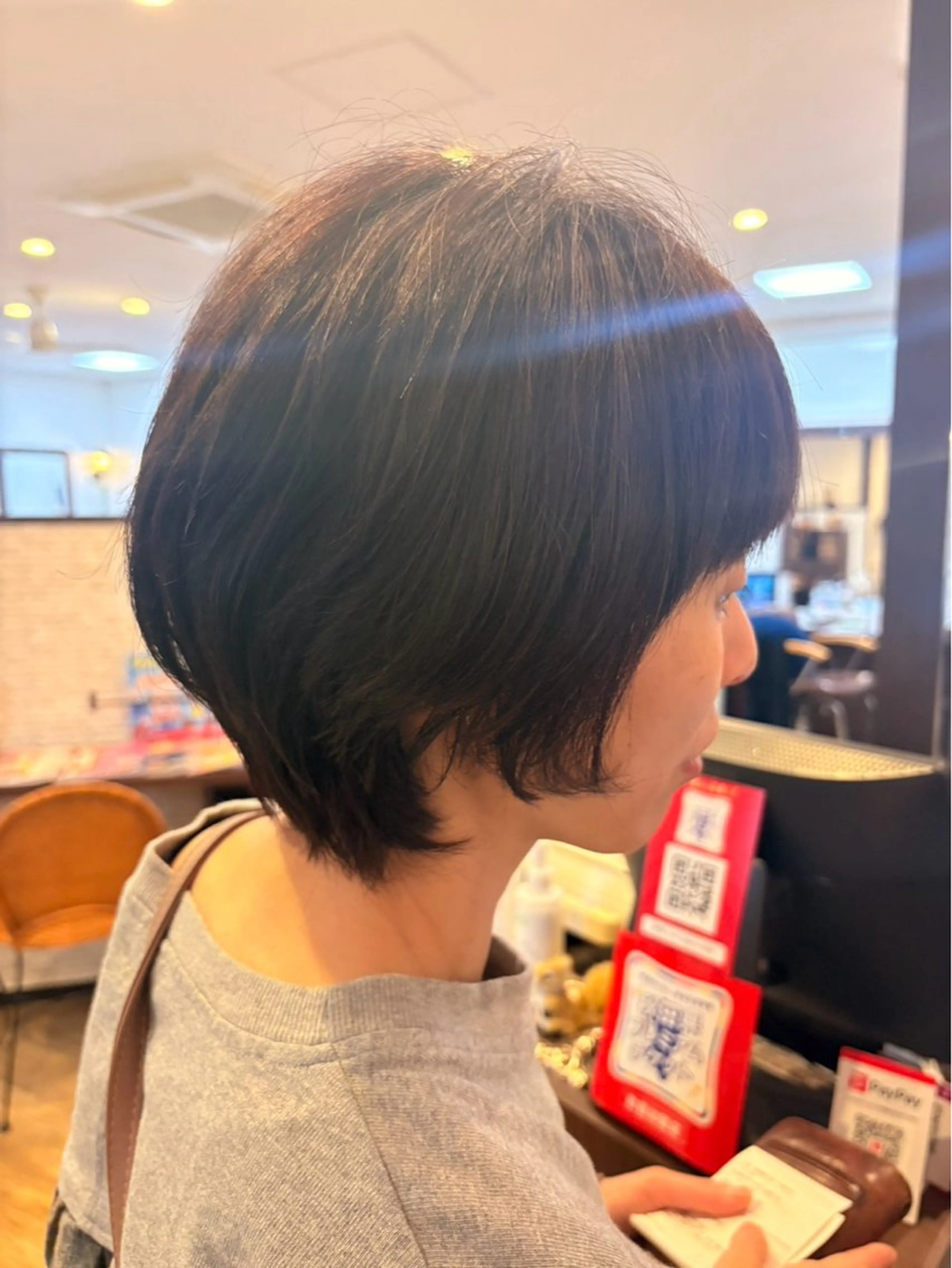 ショート カラー 小野 静流のヘアスタイル