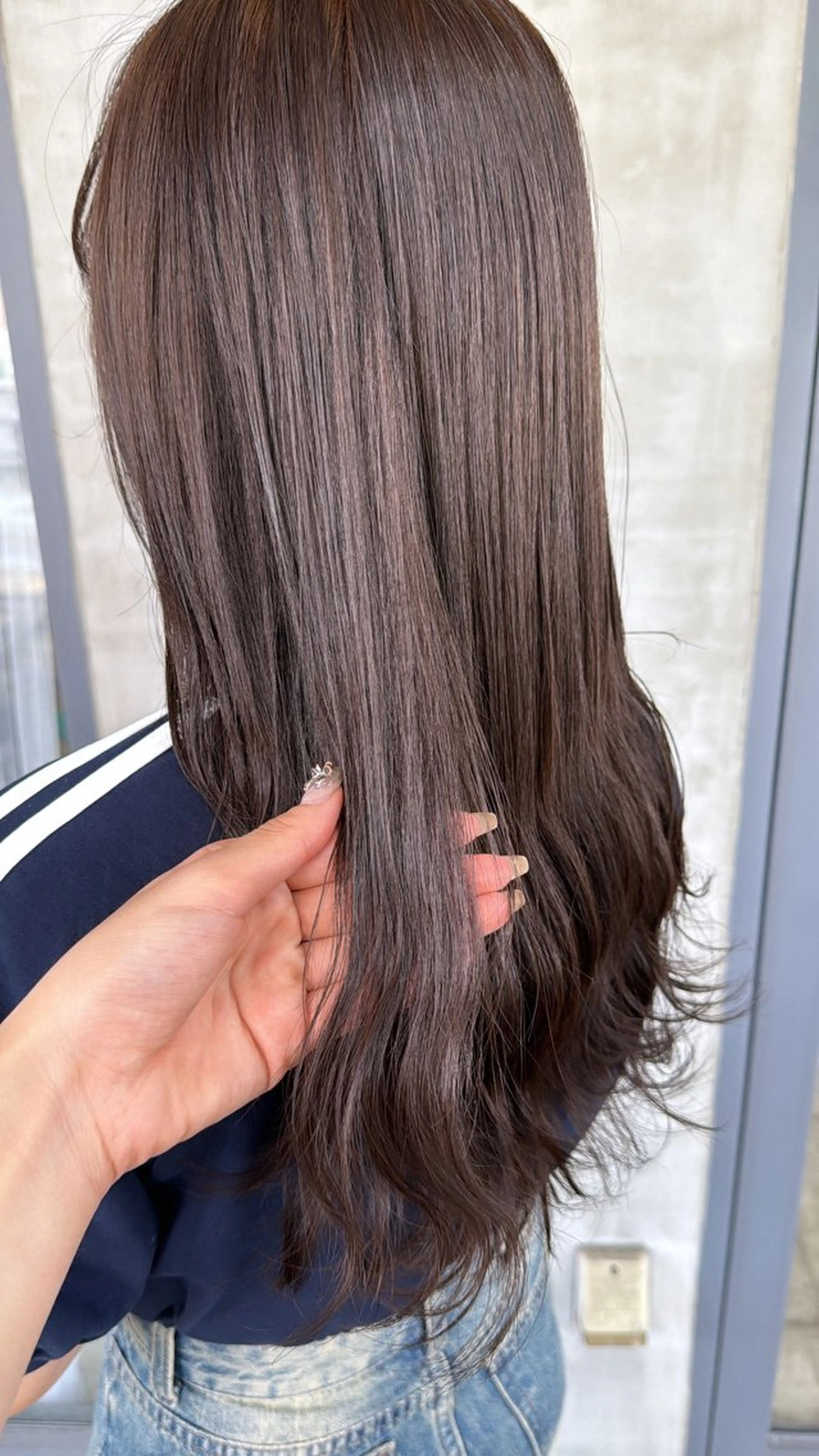 ロング カラー Mayuka 🩶のヘアスタイル