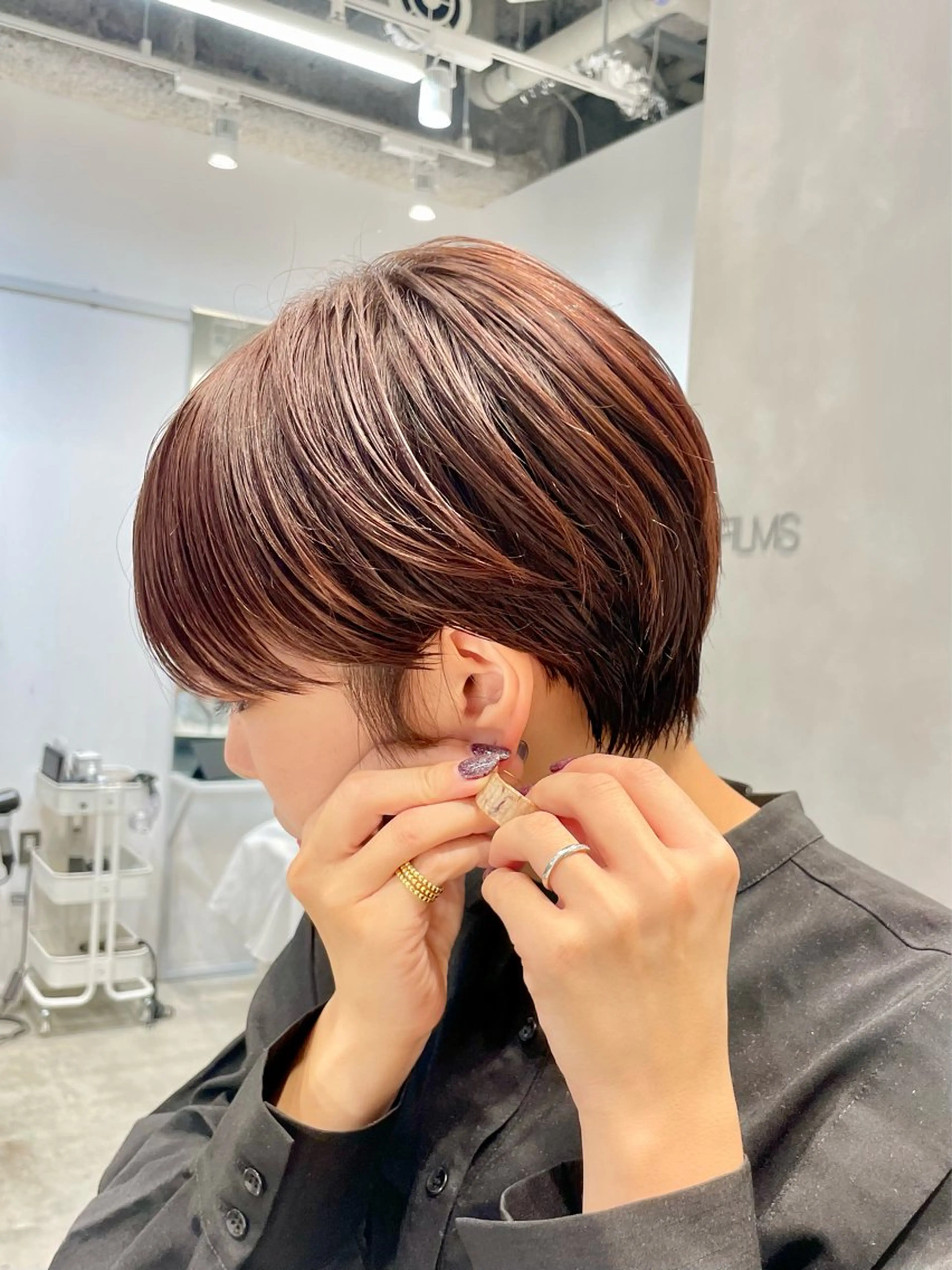 ショート ショートヘア risa 。のヘアスタイル