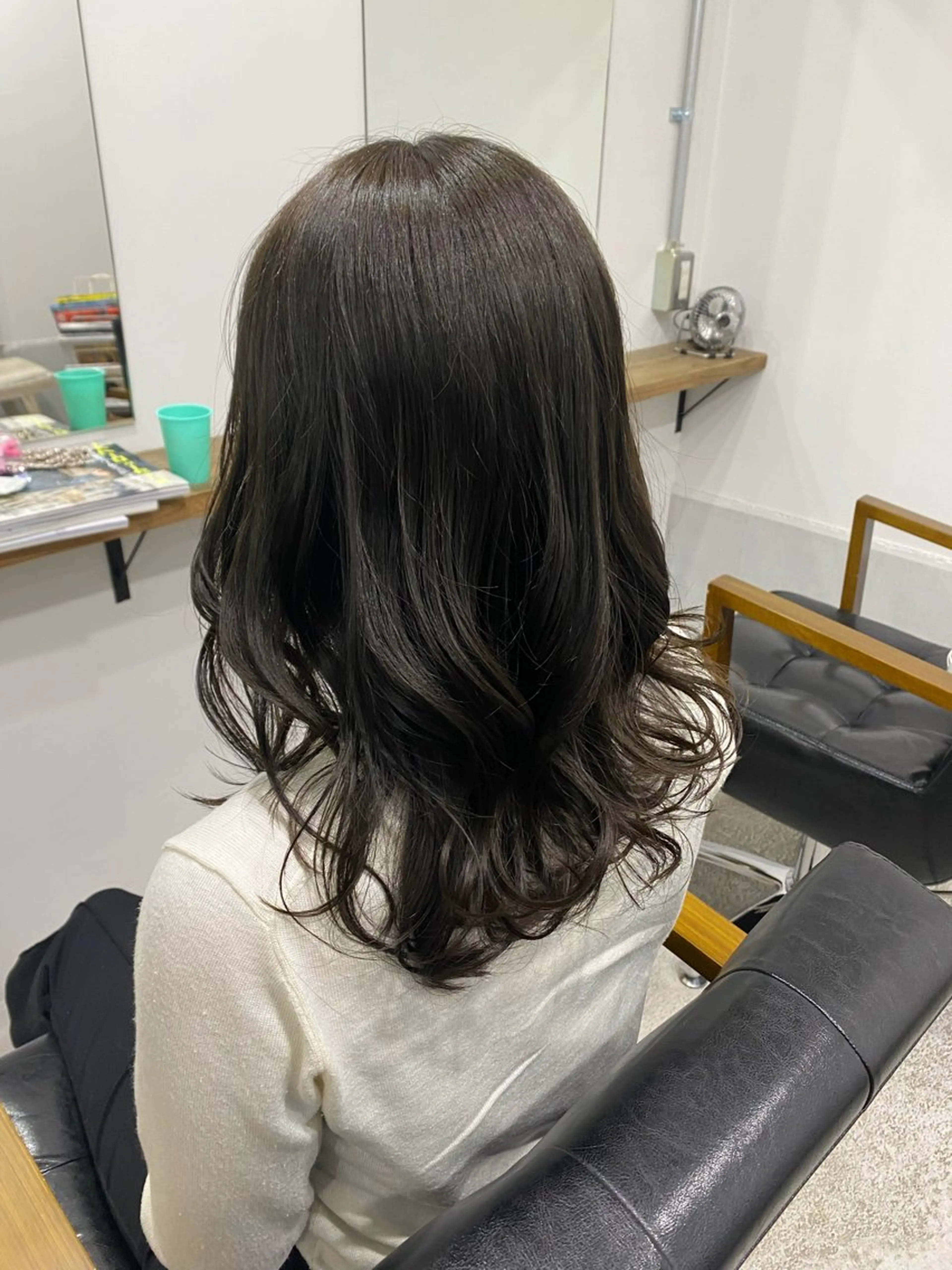 オシャレ染めヘアカラーの写真