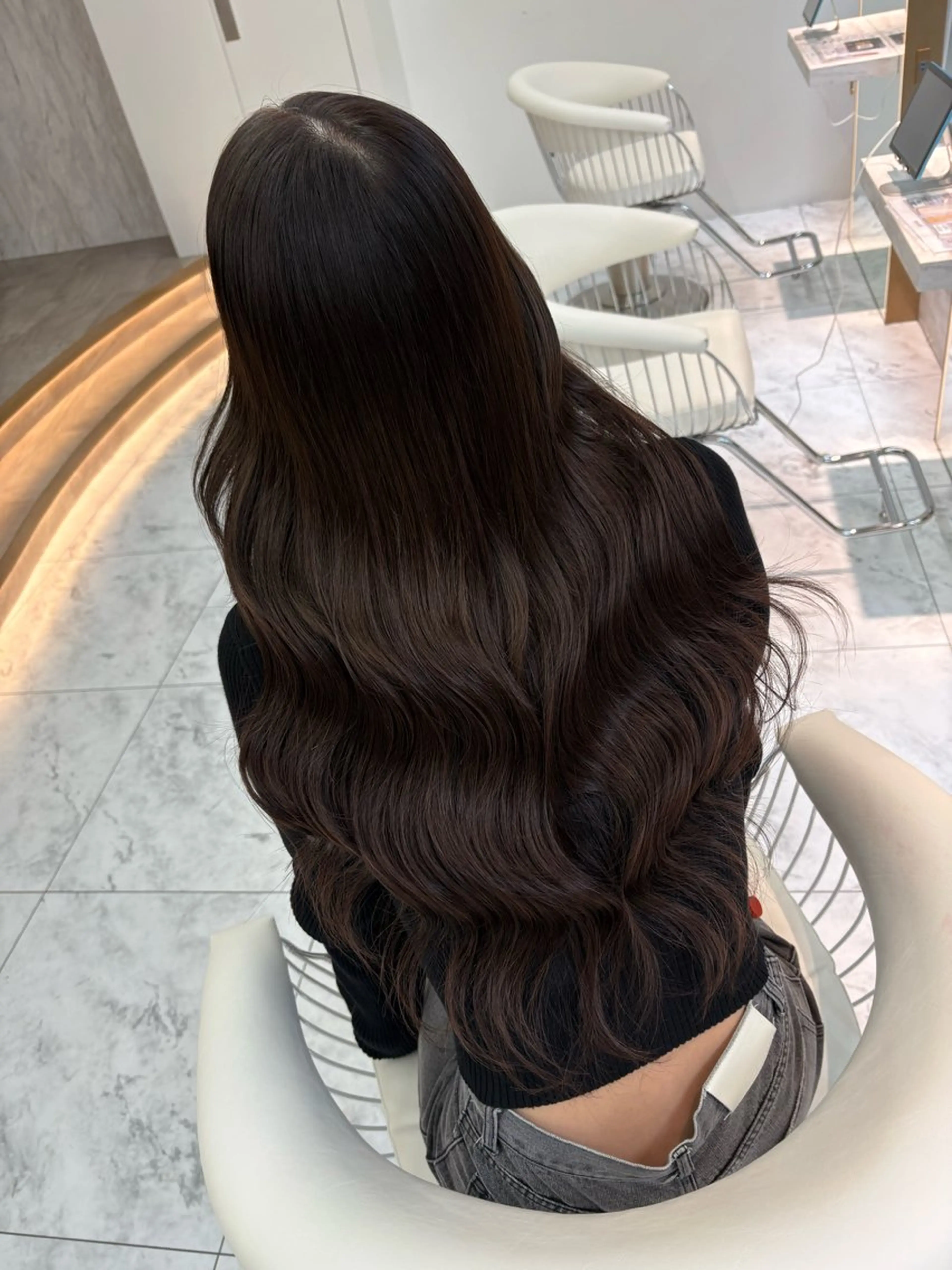 ロング ヘアカラー 北九州①の艶髪師♥️ ♣️♦️♠️翔大のヘアスタイル