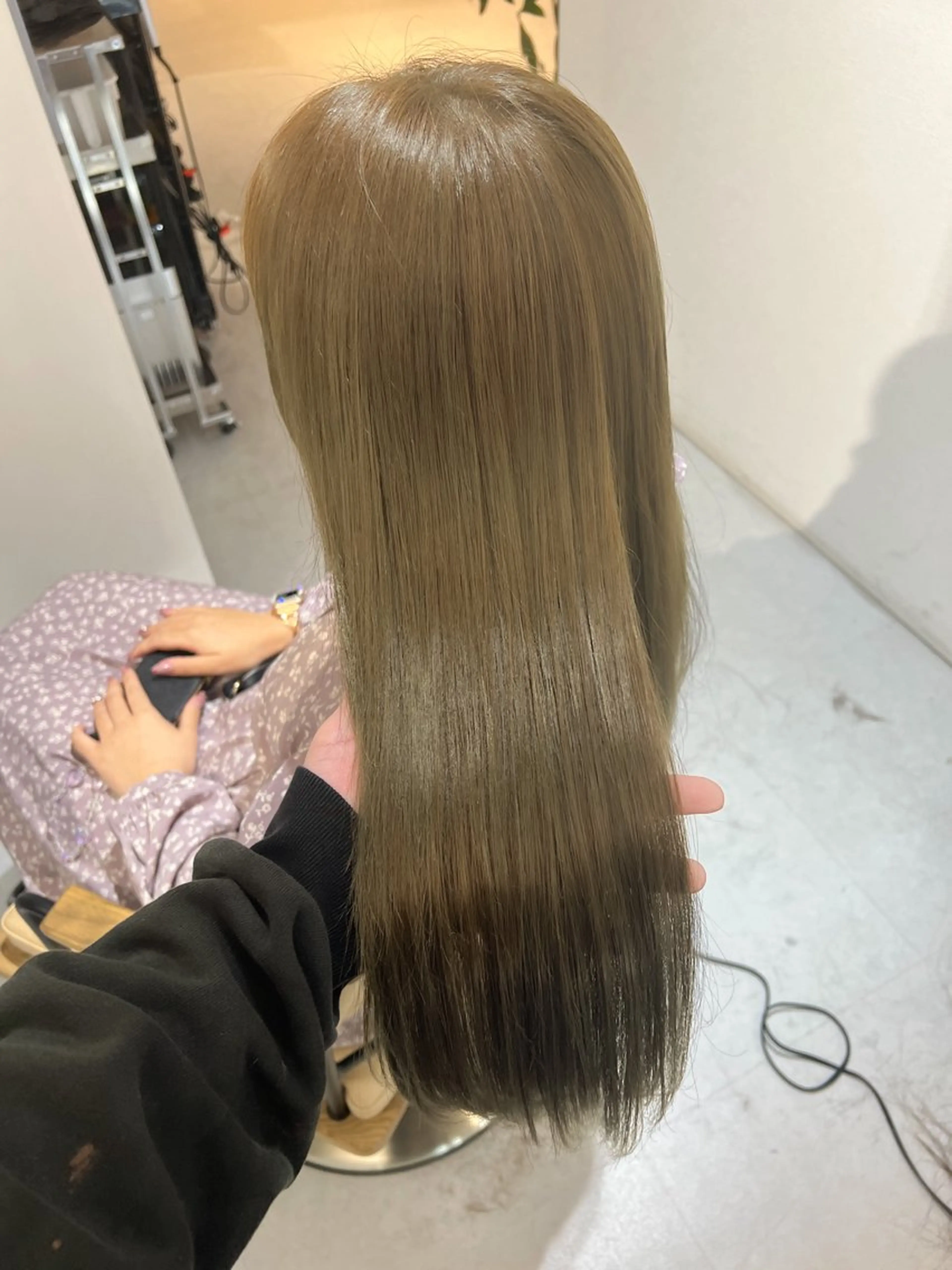 ロング カラー ヘアアレンジ ✨韓国/外国人風✨ 江原巧のヘアスタイル