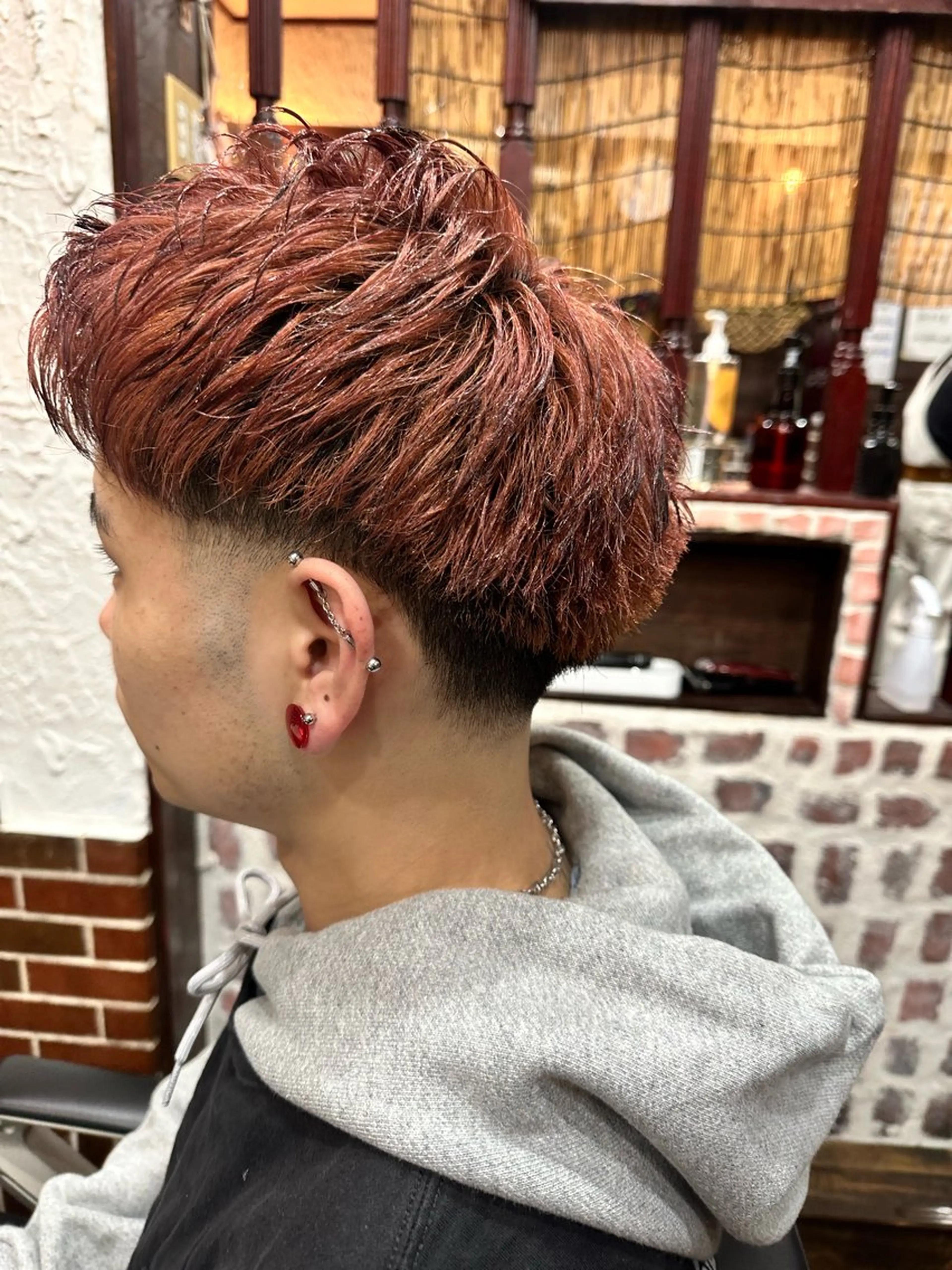 メンズ フェードカット スキンフェード 刈り上げ カット 💈ヤハギ カズキ　barberのヘアスタイル