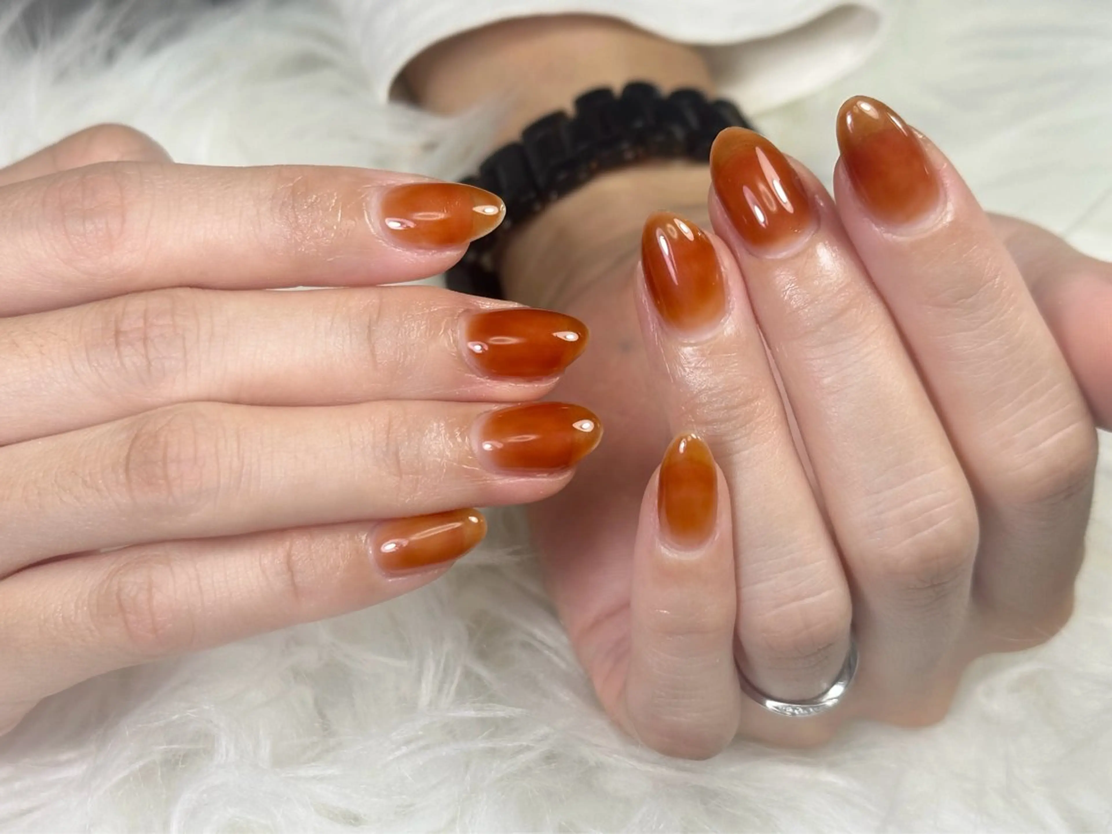 ネイル フットネイル ジェルネイル マグネットネイル 持ち込み ニュアンスネイル ハンドケア Miri nail salonのネイルデザイン
