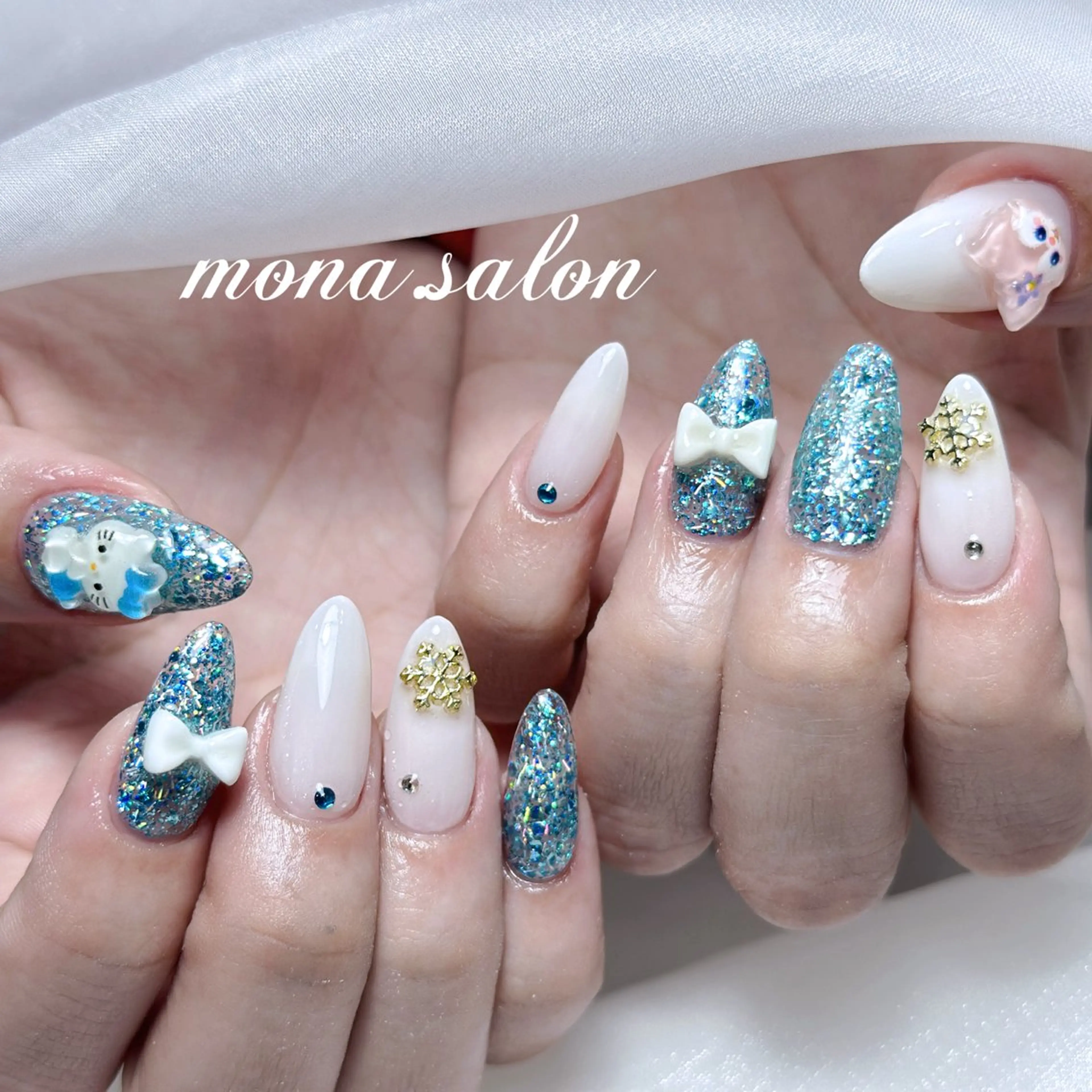 ネイル ハンドネイル Mona【パラジェル ・長さ出し専門店】のネイルデザイン