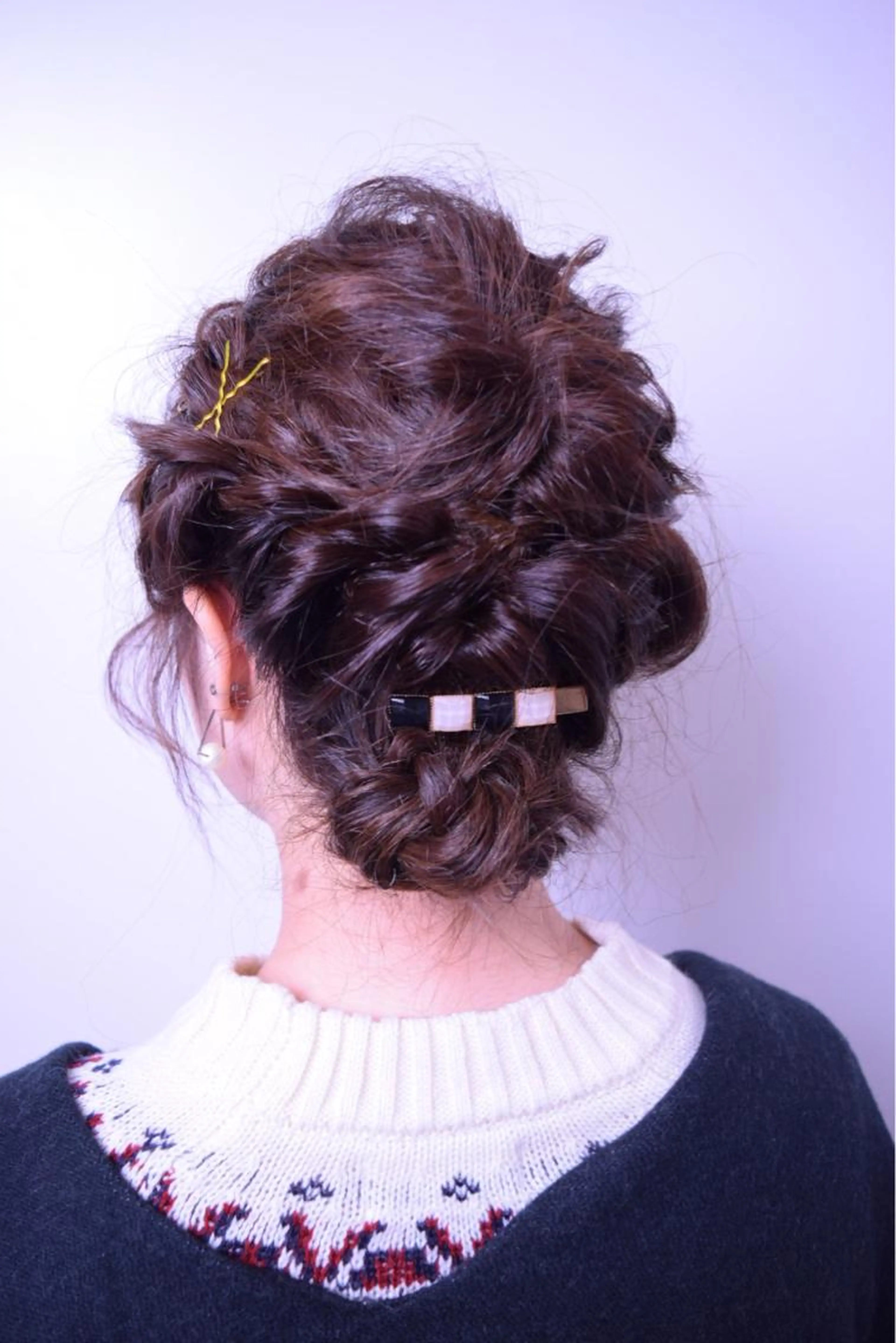 ヘアセット・ヘアアレンジ（アップスタイル）の写真