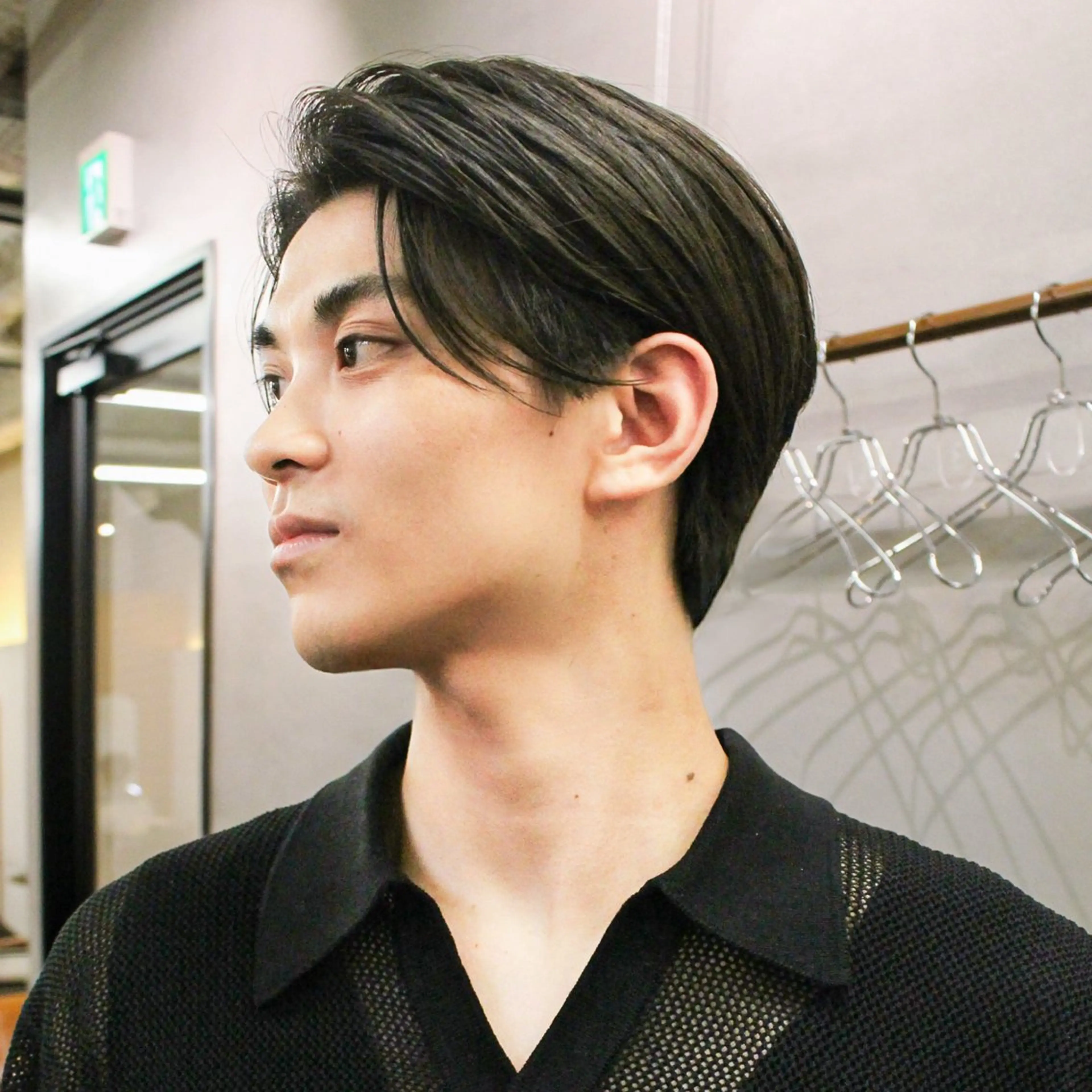 メンズ カット トリートメント 藤川迅 曲がる縮毛矯正のヘアスタイル