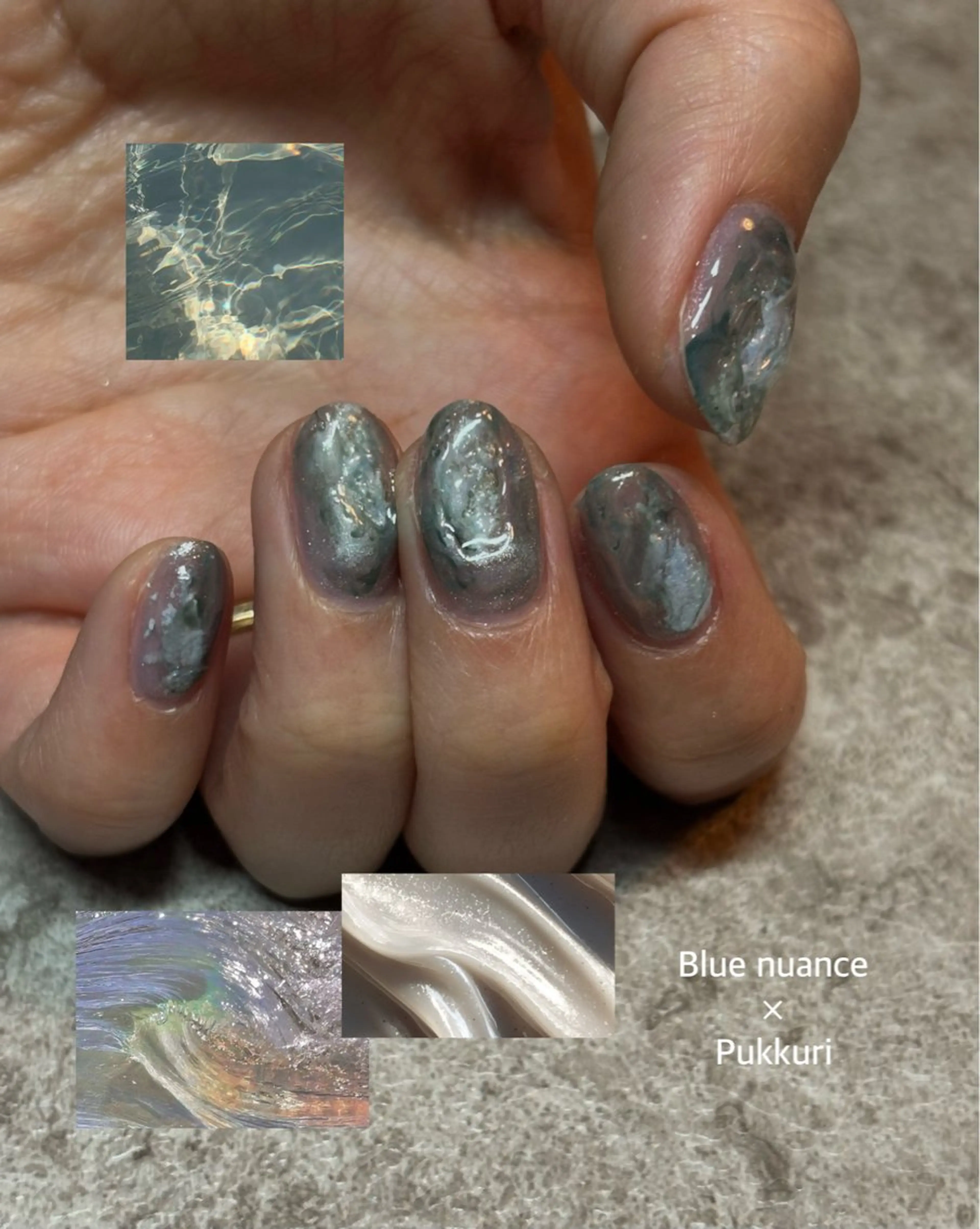 ネイル ハンドネイル ニュアンスネイル⌇ Rukka💅🫧のネイルデザイン