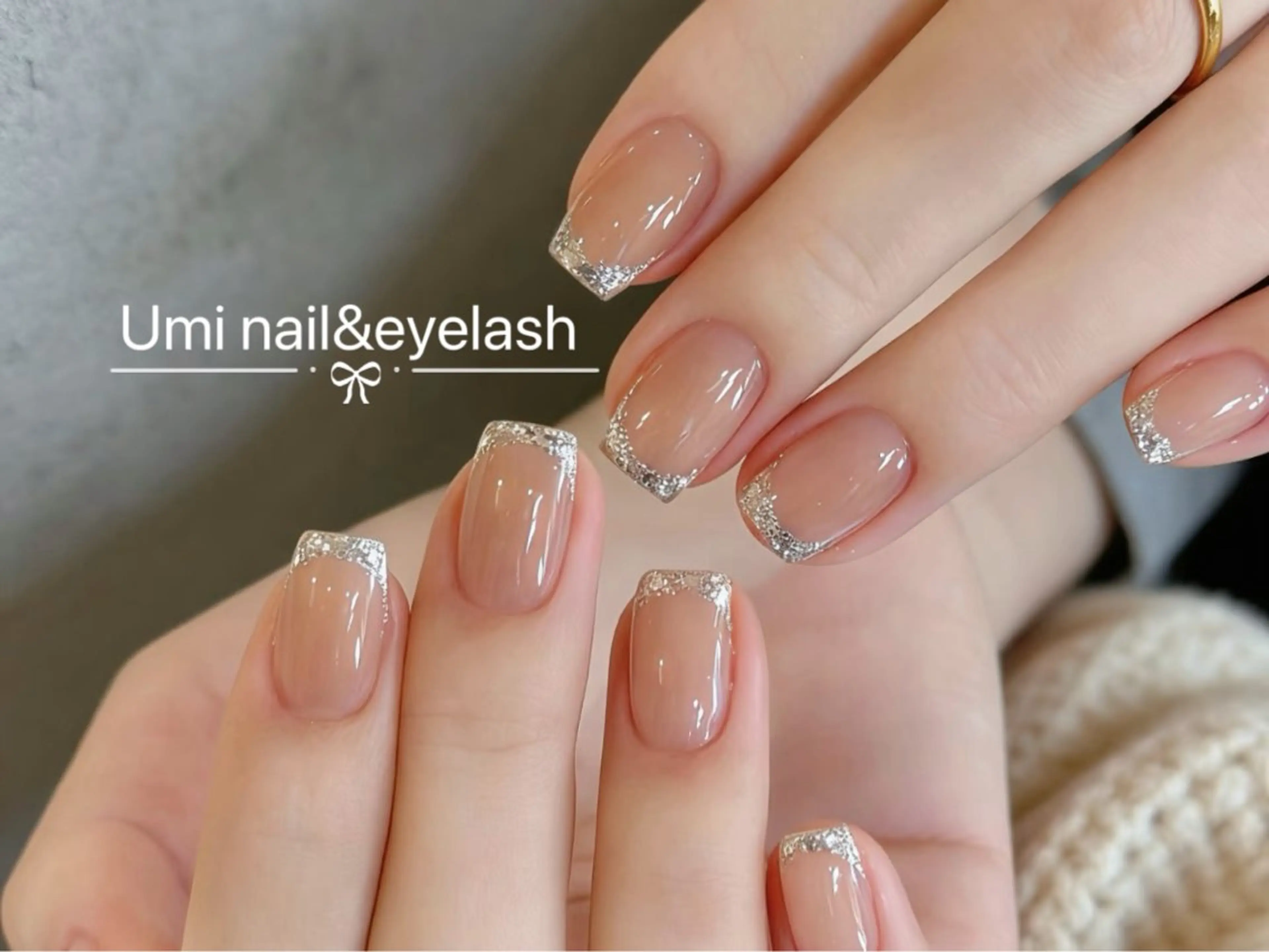 ショート 韓国風ヘア ハンドネイル ハンドケア Umi nail& eyelash ゆみのマツエク・マツパデザイン