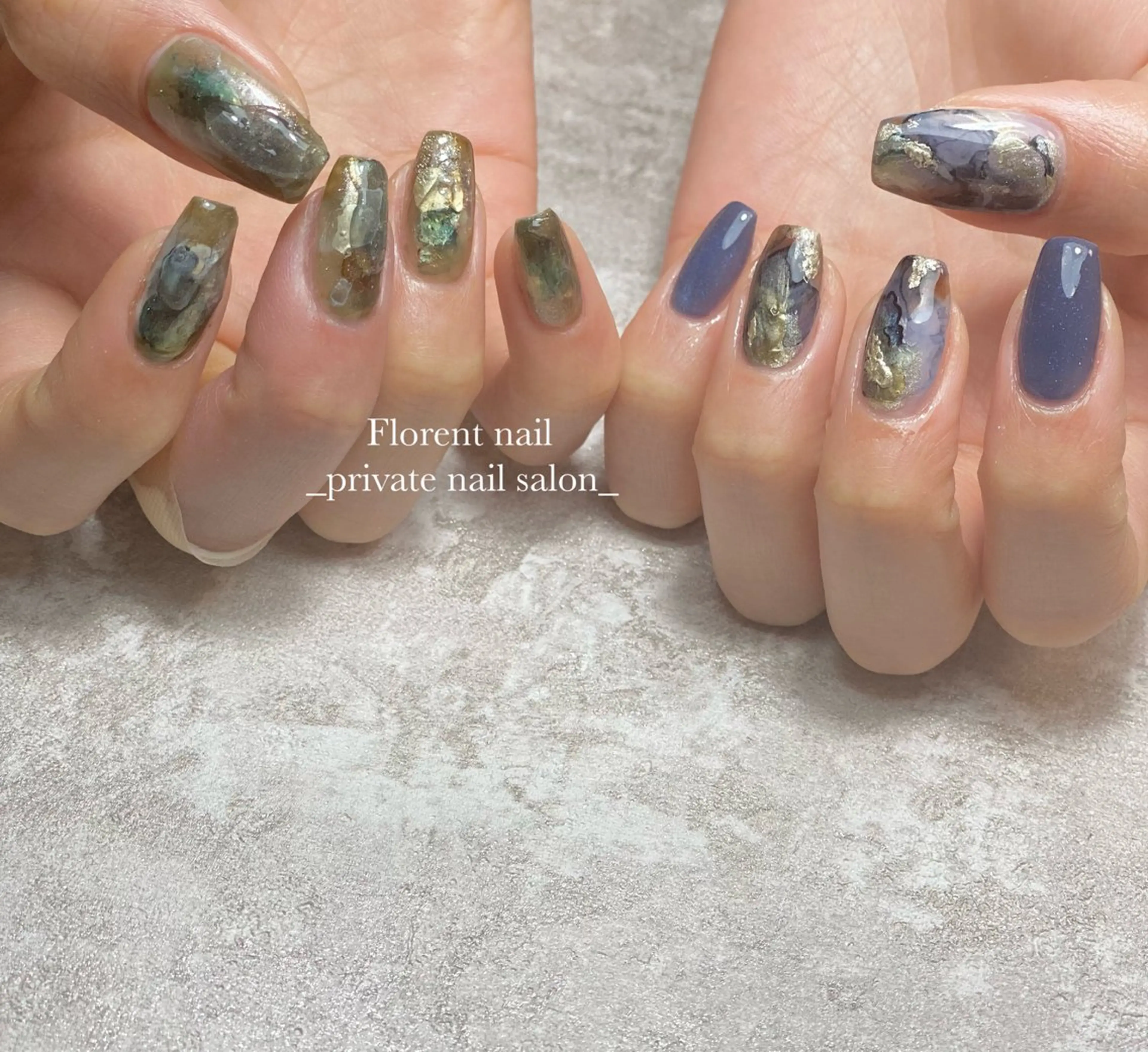 ネイル ハンドネイル florent nailのネイルデザイン