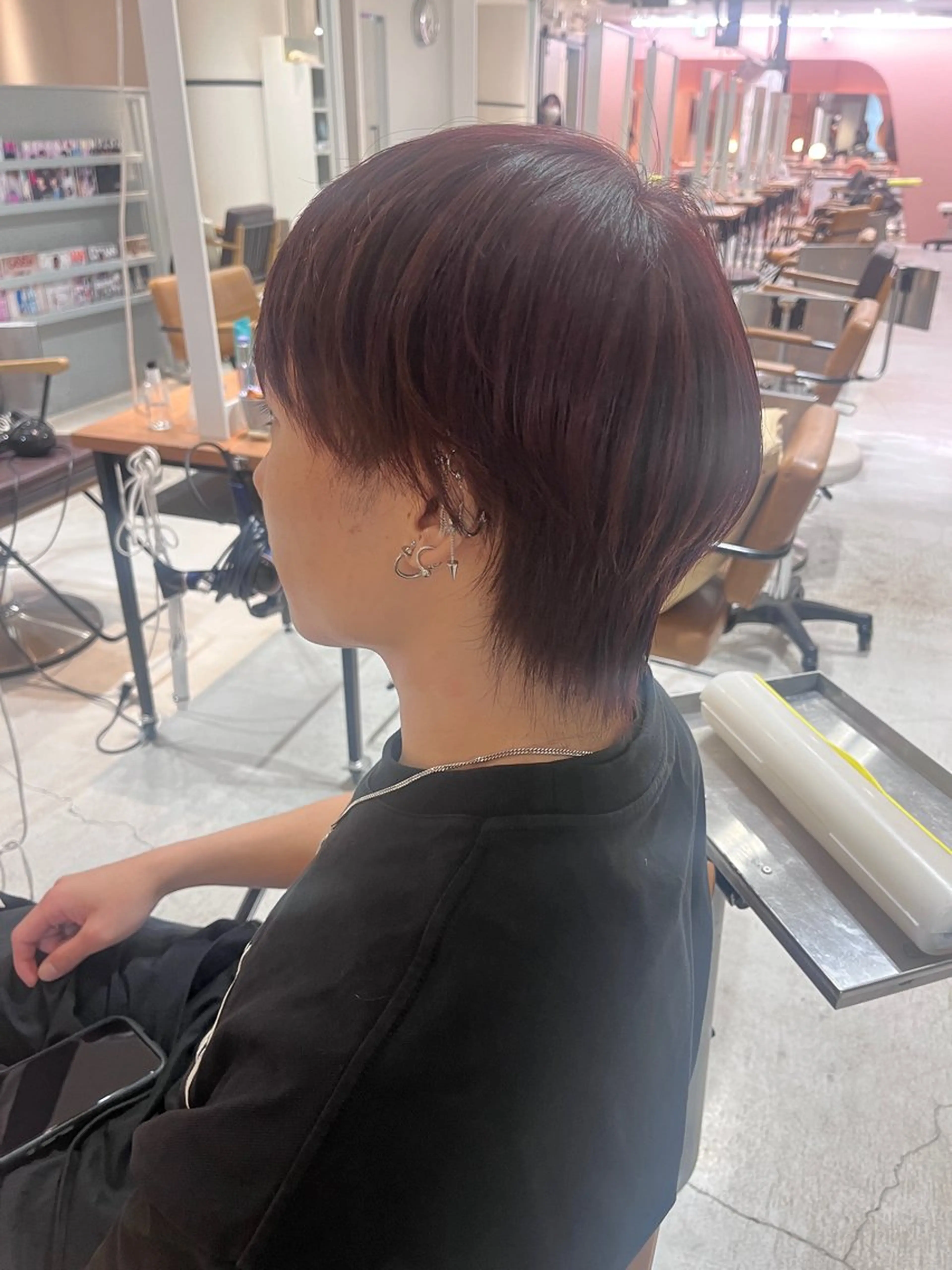 カラー メンズ 大阪韓国メンズ特化 LUNAのヘアスタイル