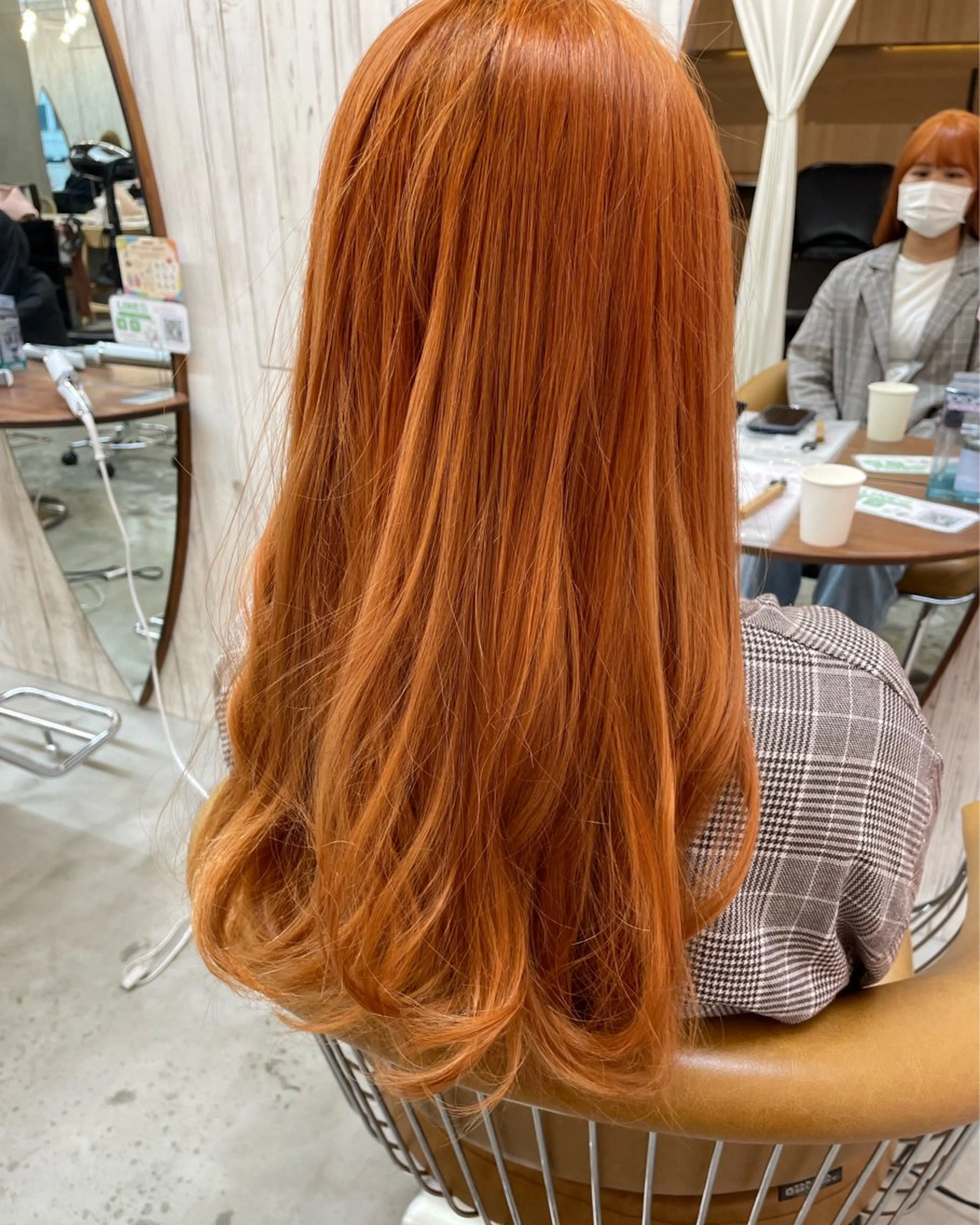 ロング ヘアカラー オリーブベージュ/シ ョートボブたまき🧡のヘアスタイル